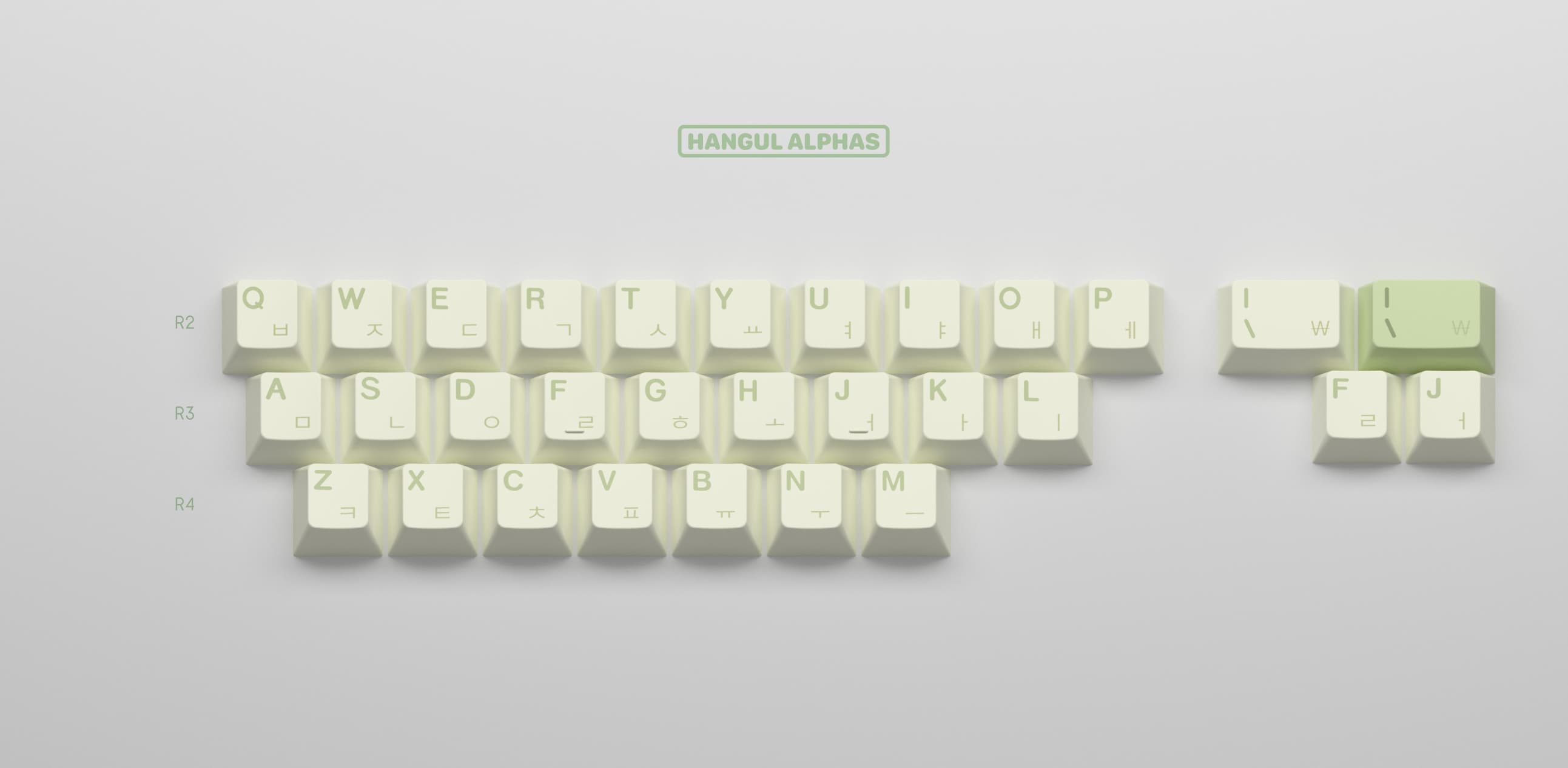 GMK CYL Melon Cream - added desk mats, new renders image 3