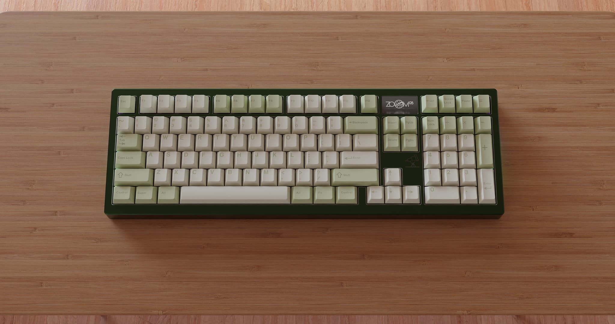GMK CYL Melon Cream - added desk mats, new renders image 8