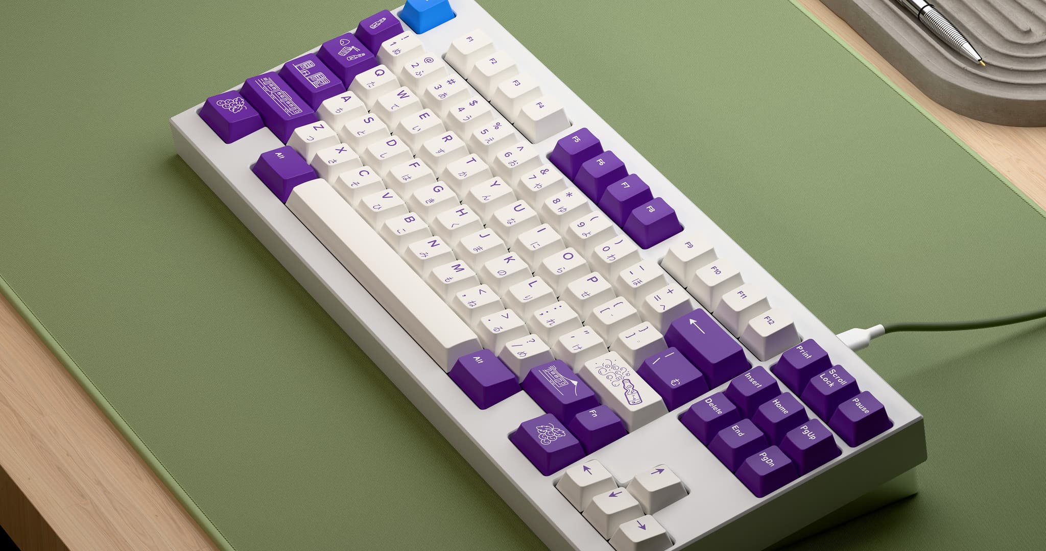 GMK CYL Ramu Fan - updated kitting, new IC form