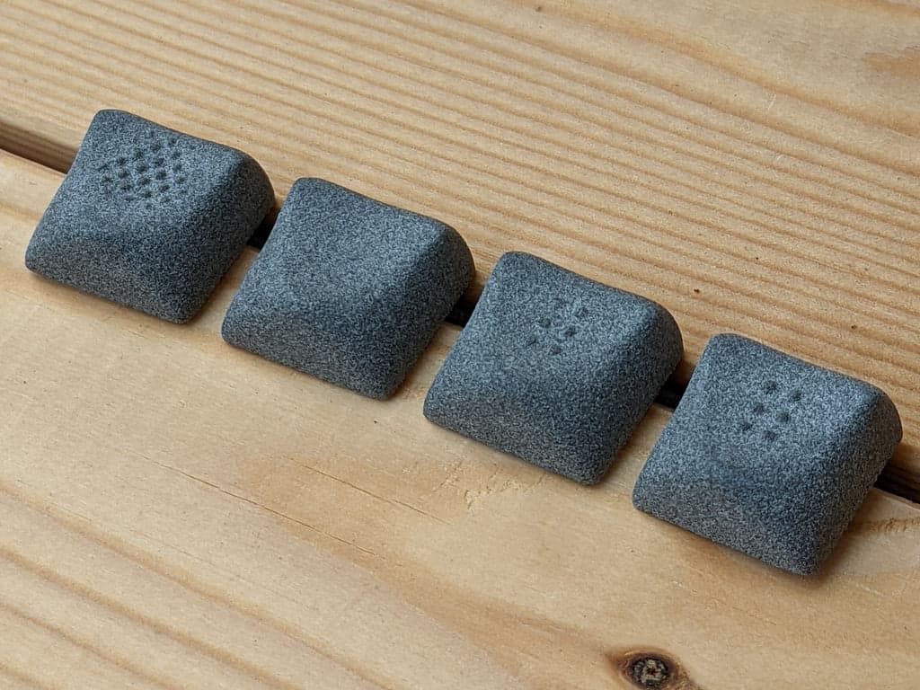 TRIFL alpha - custom keycap profile | Done image 2