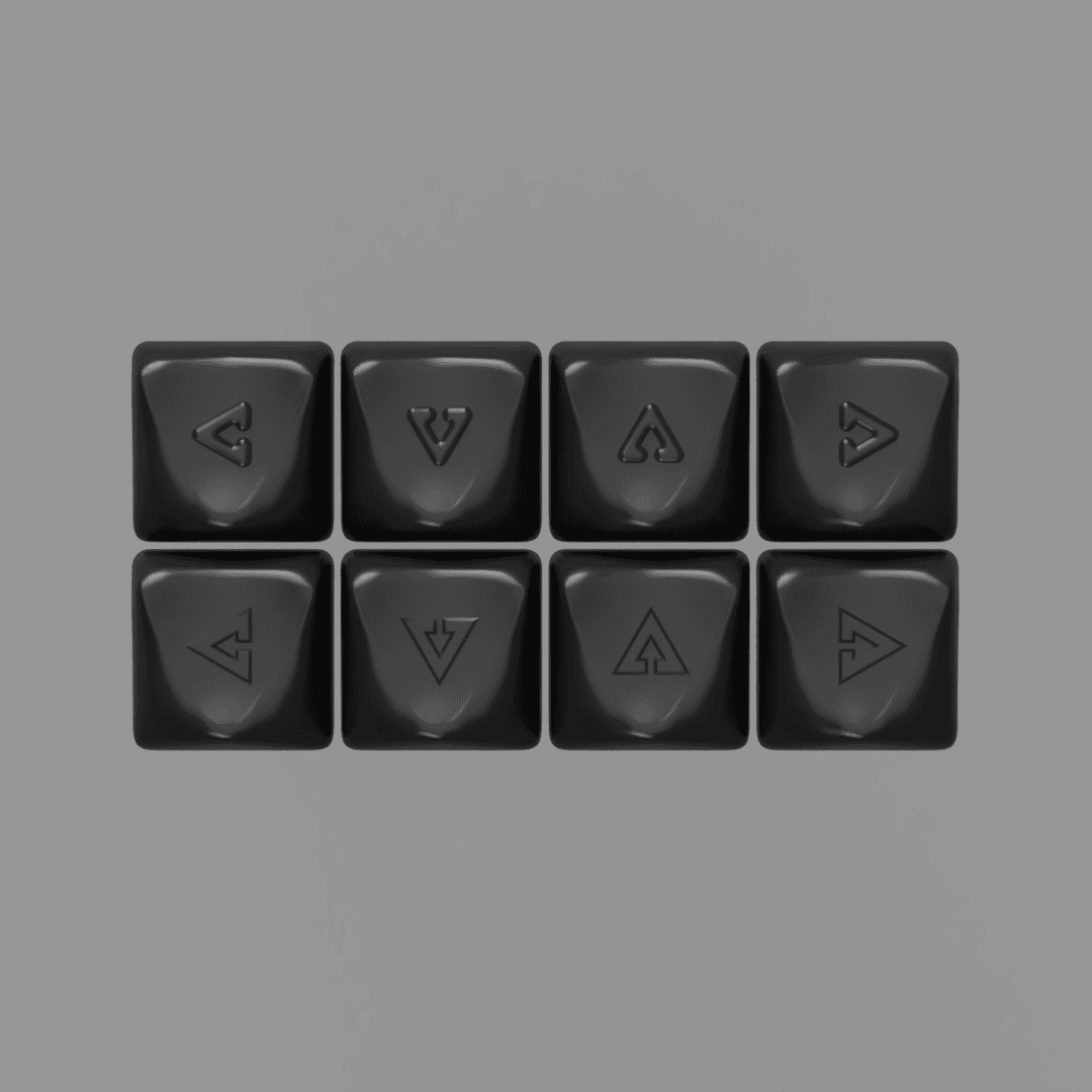 TRIFL alpha - custom keycap profile | Done image 10