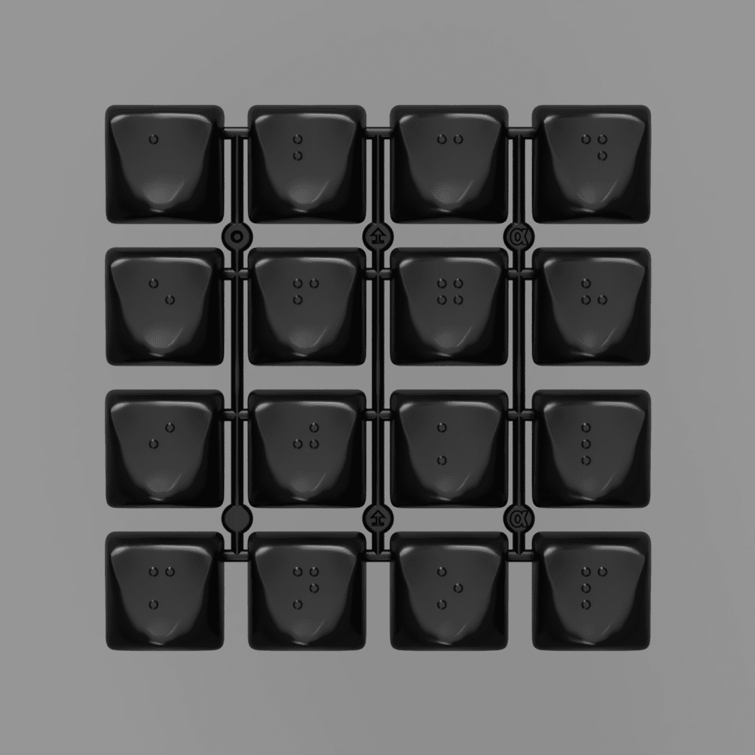 TRIFL alpha - custom keycap profile | Done image 8