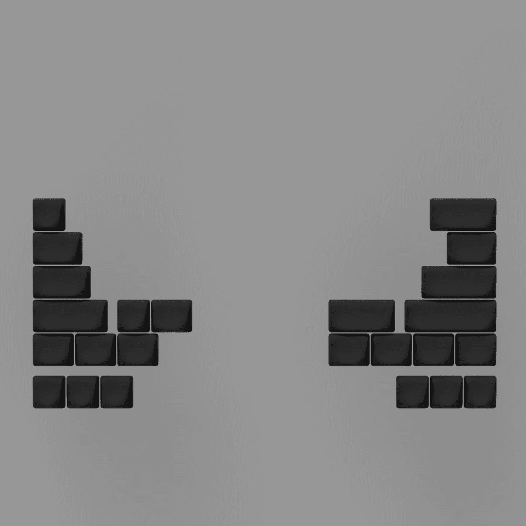 TRIFL alpha - custom keycap profile | Done image 7