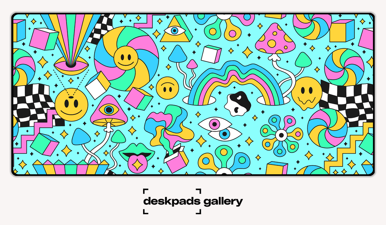 Trippy Trip deskpads | The first collection from deskpads gallery
