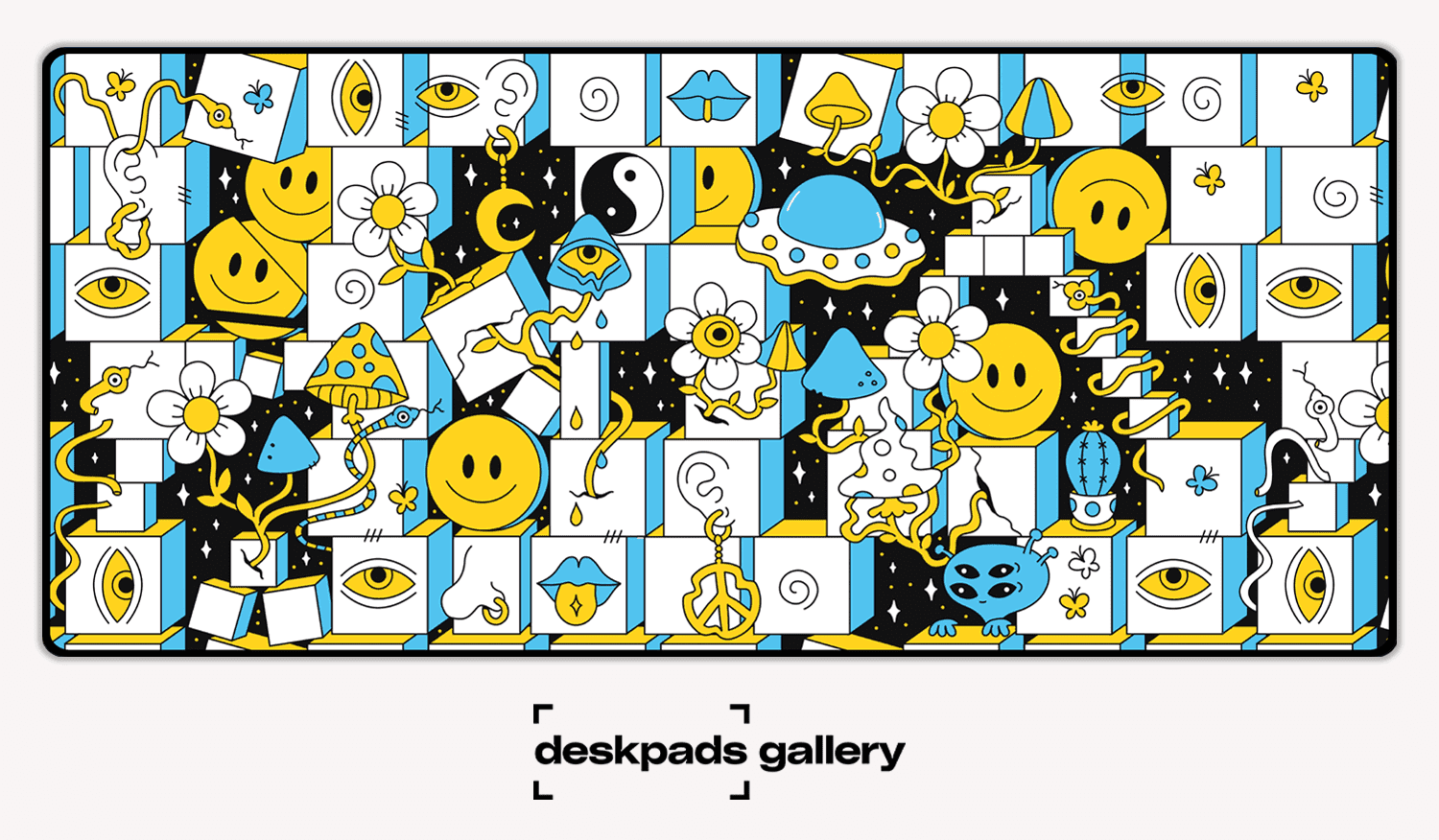 Trippy Trip deskpads | The first collection from deskpads gallery image 3