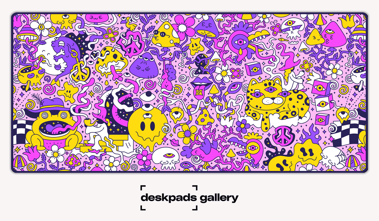 Trippy Trip deskpads | The first collection from deskpads gallery image 2