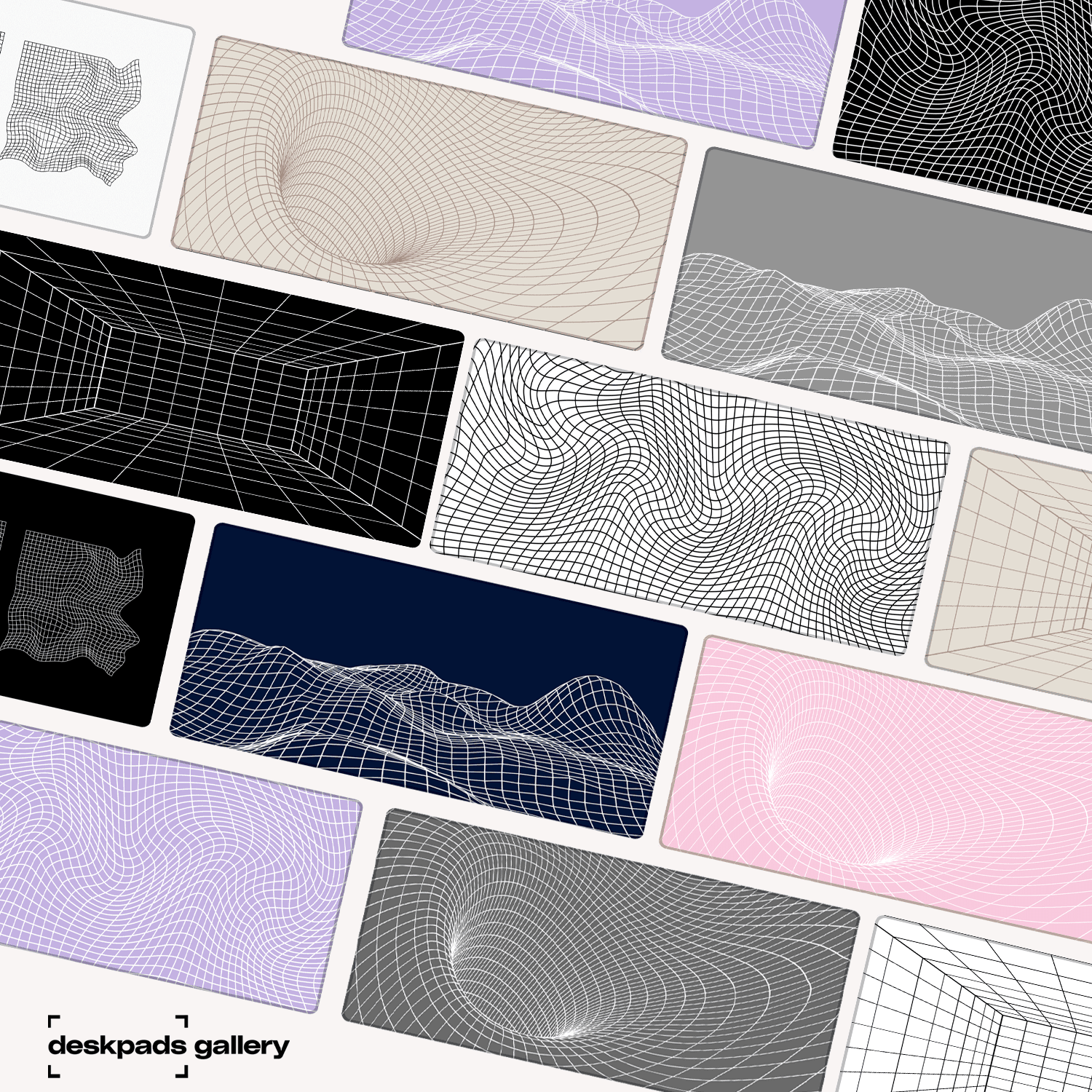 Distortion - new deskpads collection from deskpads gallery!