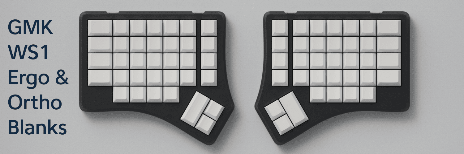 GMK WS1 Ergo & Ortho Blanks - Seeking new GB Runner image 10