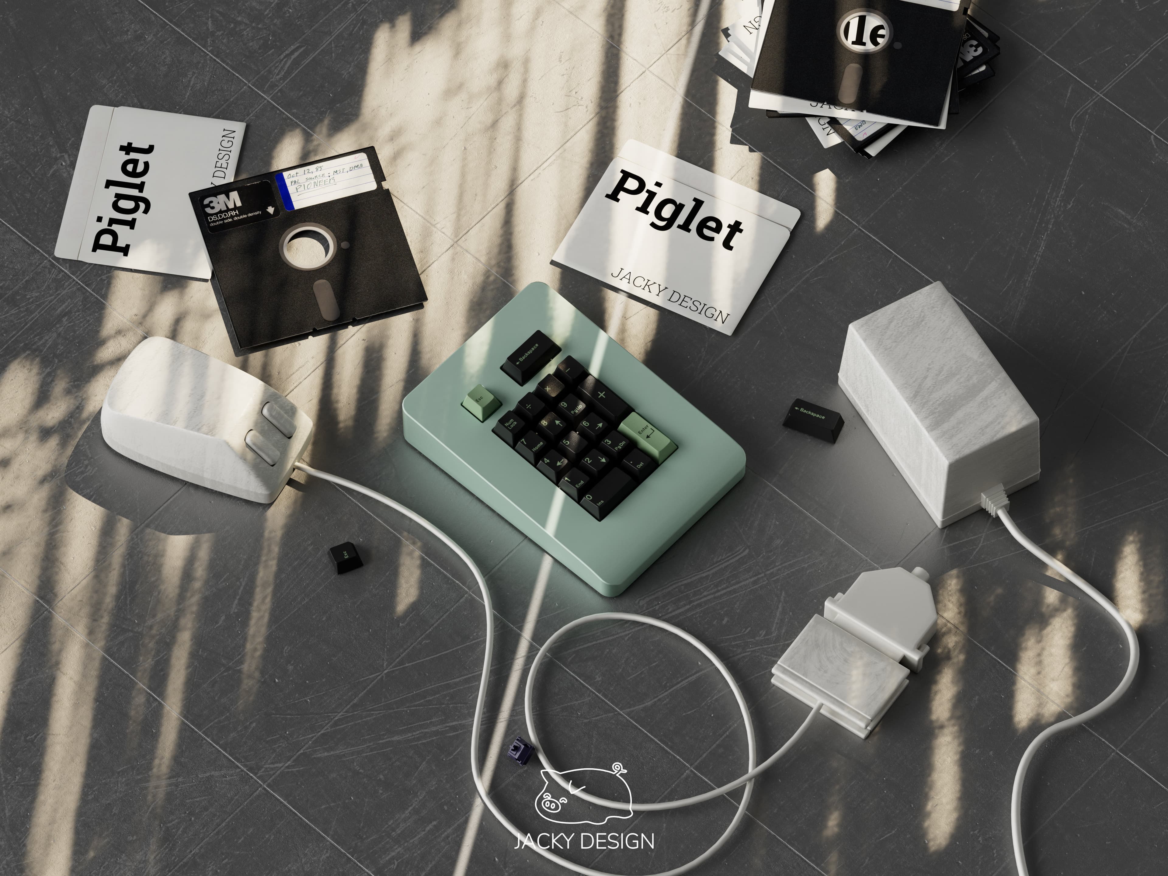 Piglet custom keyboard （LAST TWO DAYS ） image 5