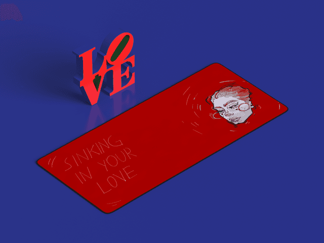 LOVE col. DESK-MATS image 9