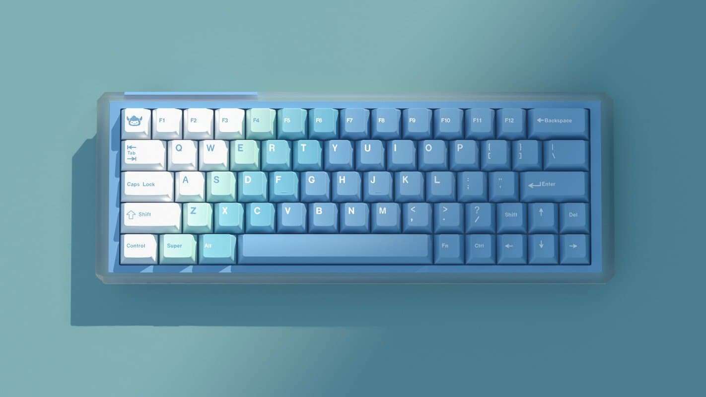 Blank60-Gasket Mount GH60 Keyboard Kit and a Special Version for GMK Yeeti ! image 7