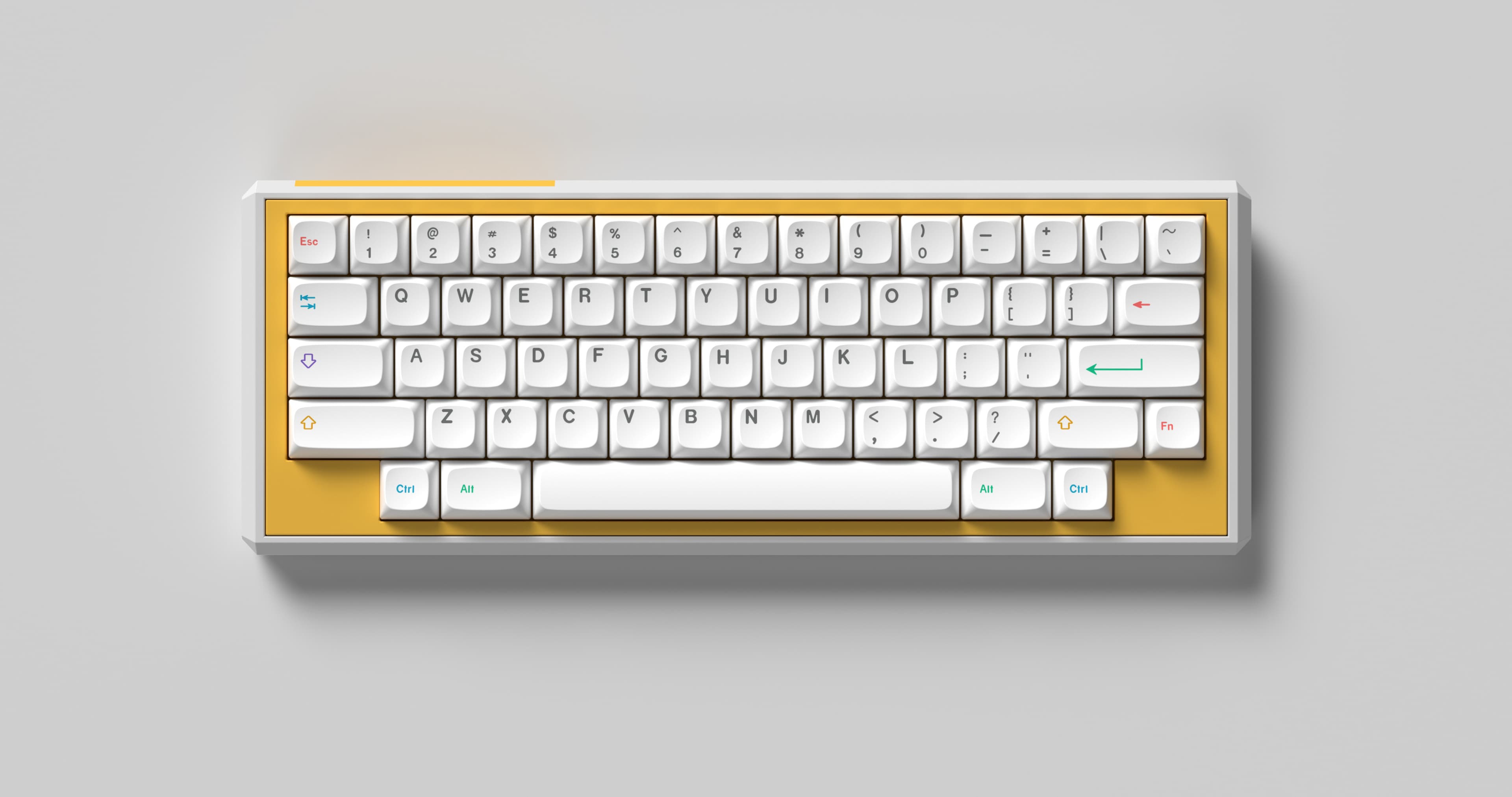 Blank60-Gasket Mount GH60 Keyboard Kit and a Special Version for GMK Yeeti ! image 3