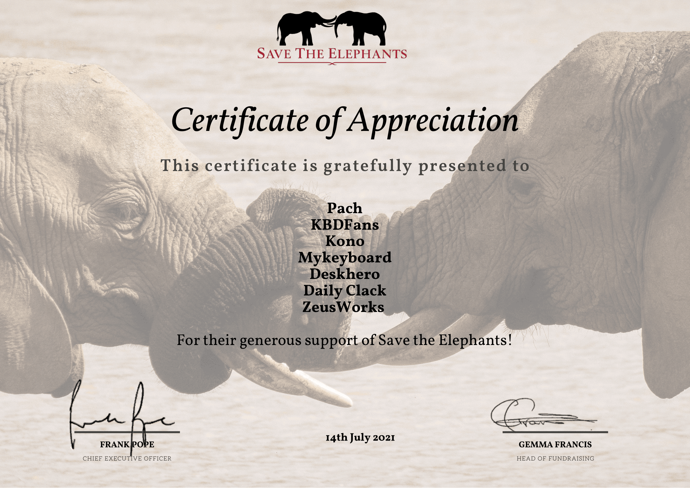 EPBT Ivory - $24K Raised for Charity! | June 1st - July 1st, 2020 image 2