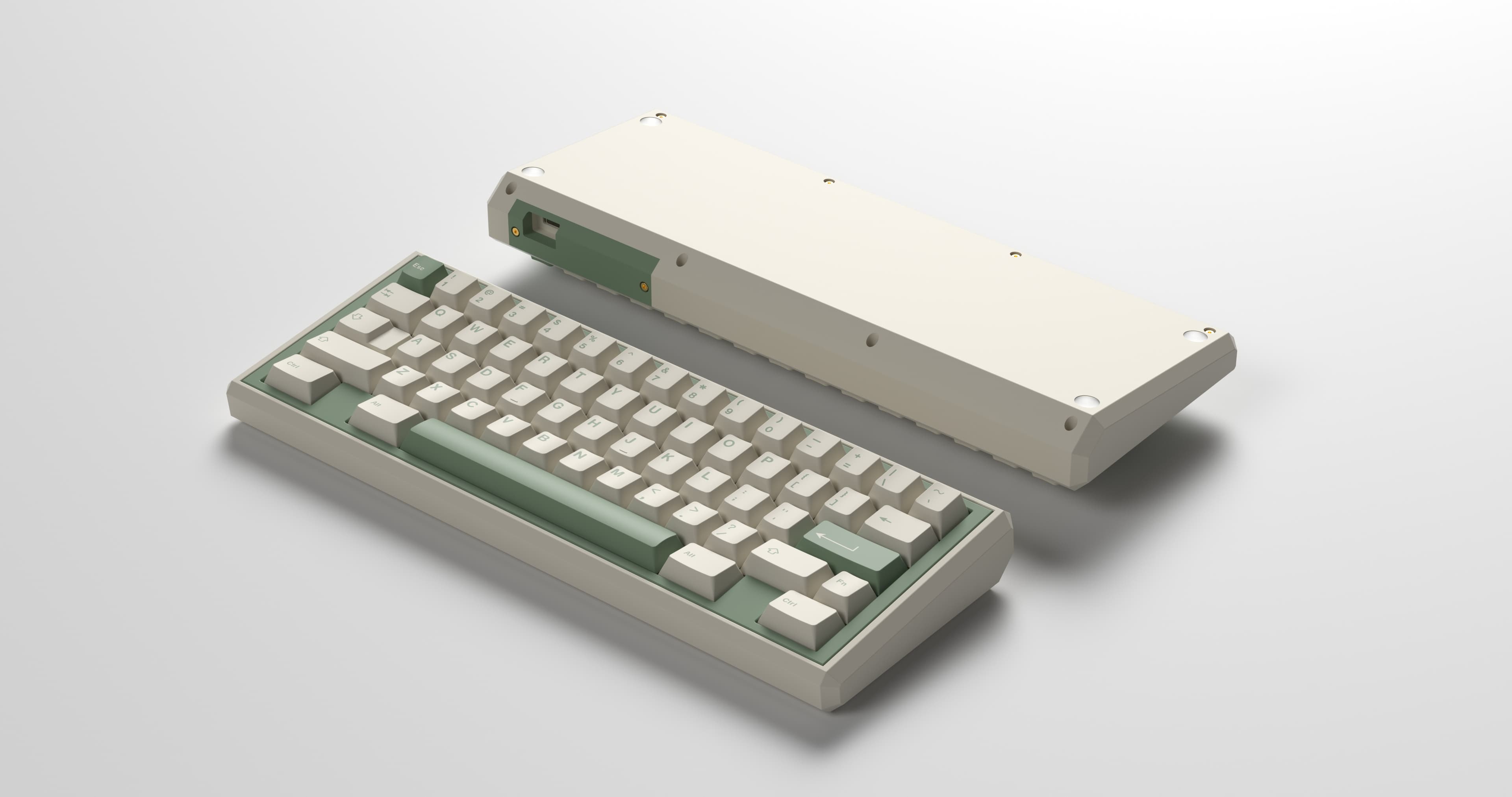 Blank60-Gasket Mount GH60 Keyboard Kit and a Special Version for GMK Yeeti ! image 6