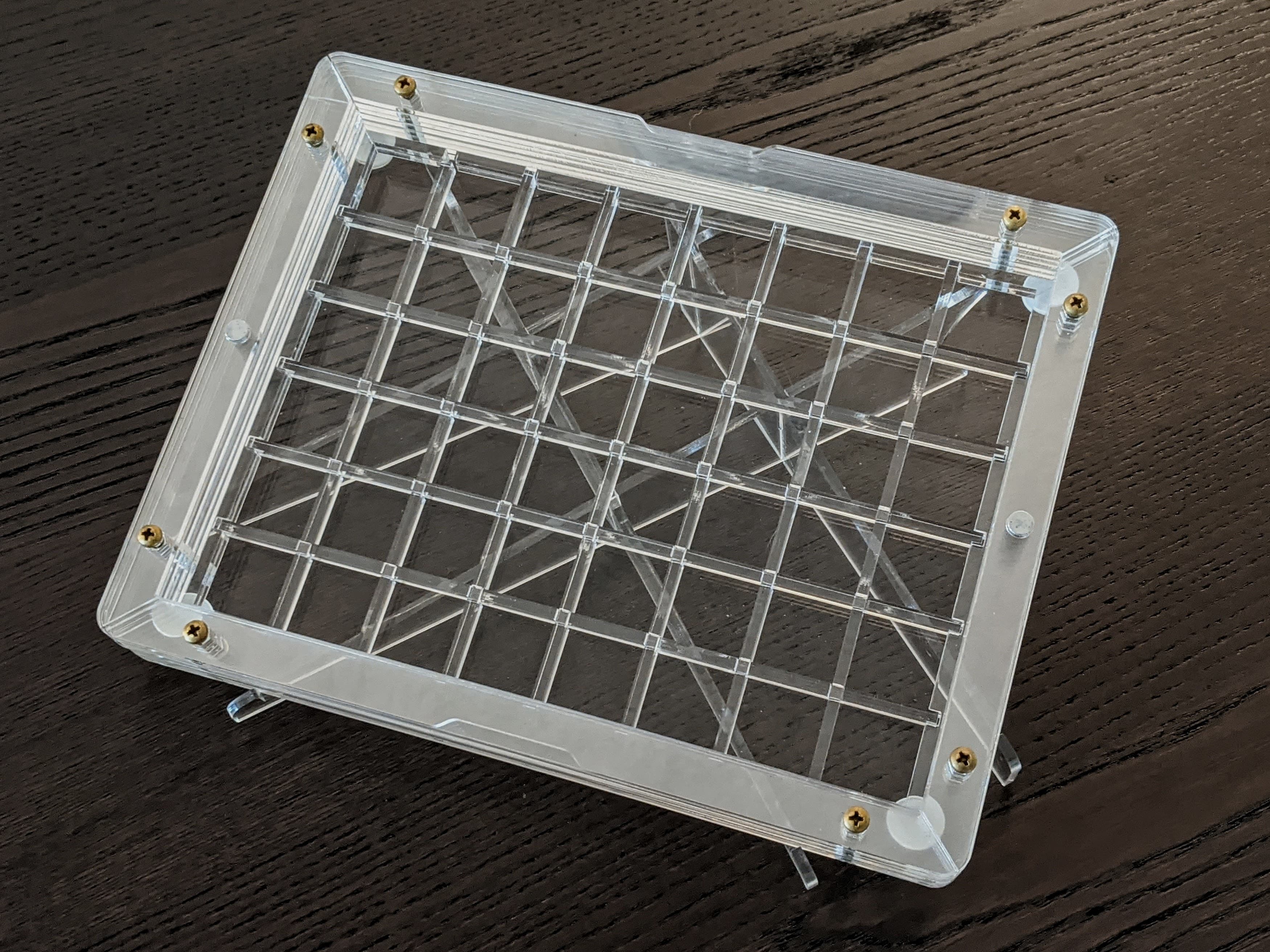 Fraktal Chest - A 6x8 Semi-Modular Acrylic Artisan Storage Box! image 2