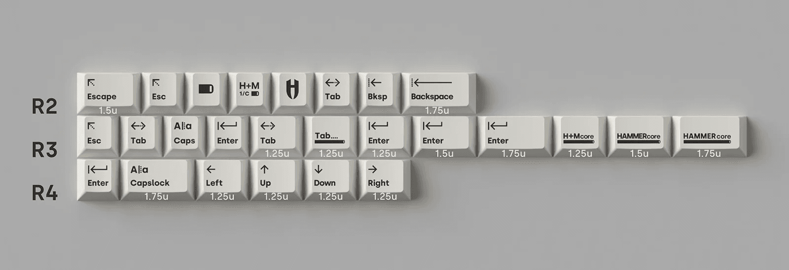 D_HMC_♥ DEADLINE & HAMMER keycaps IC image 5