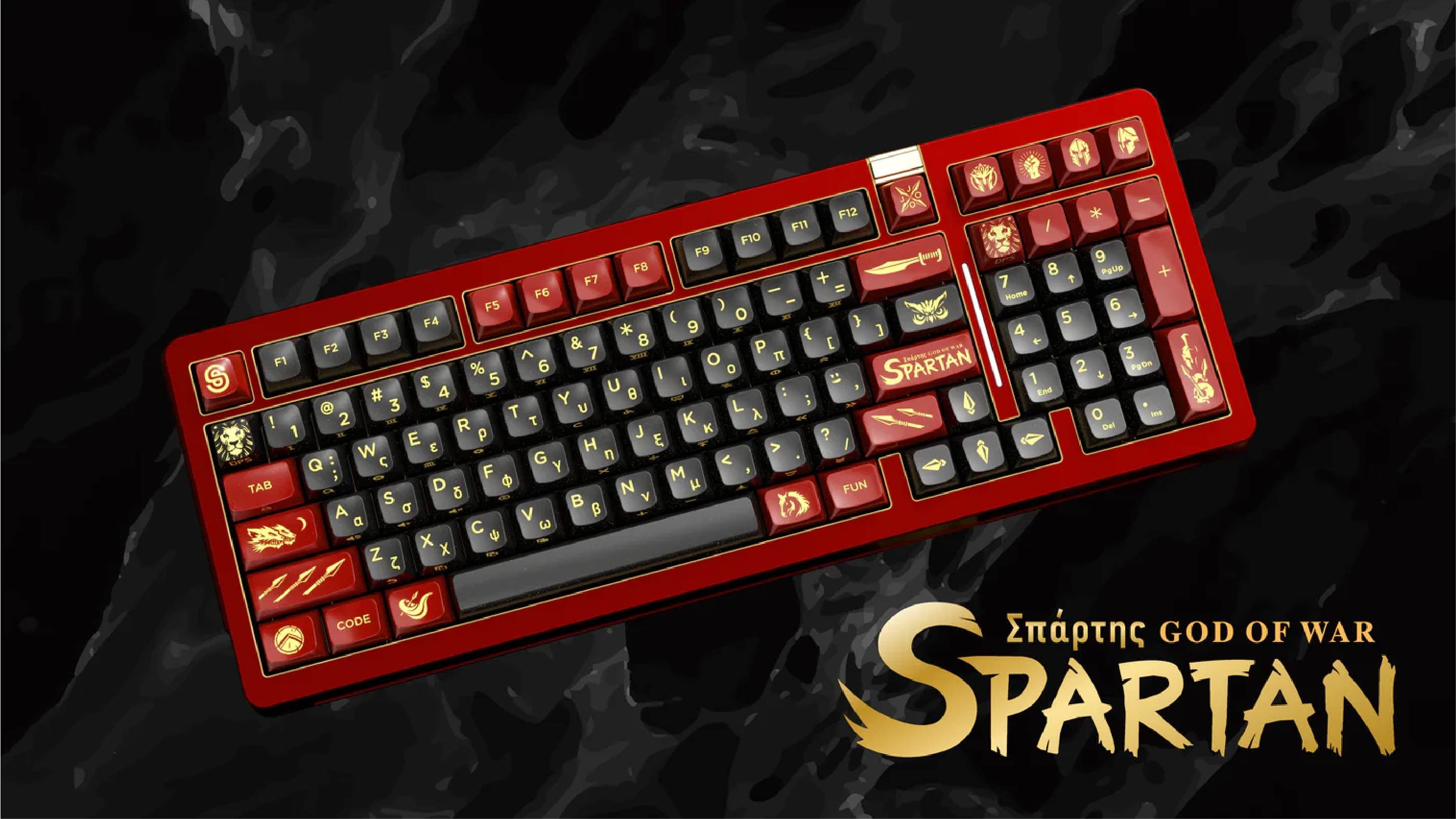The Spartan Keycap sets + Spartan M98 keyboard kit | 7/6/2023 Updated image 8