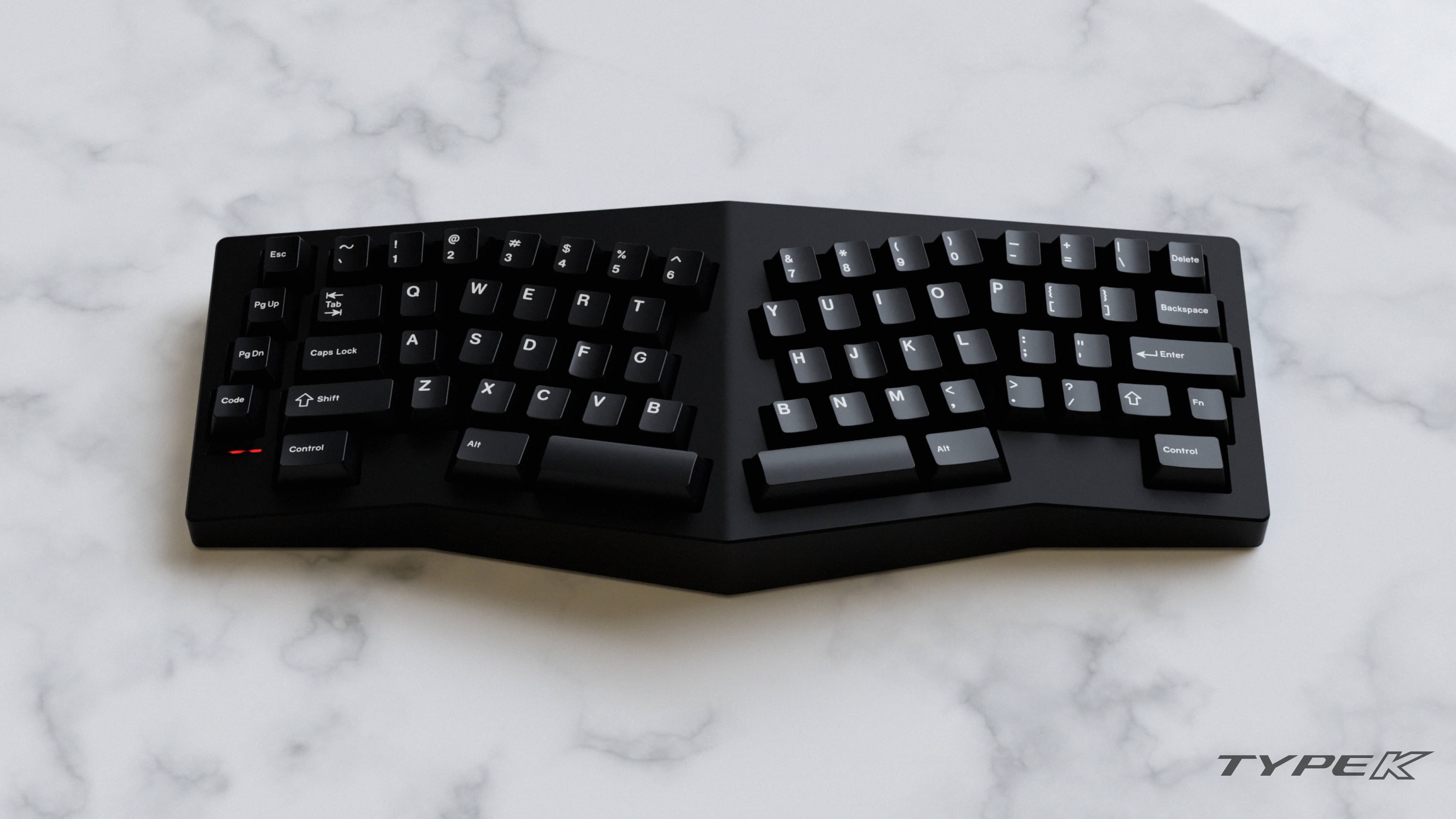Type K - Tented Ergo keyboard (10/08/2023 - GB STARTING ON AUGUST 20TH)