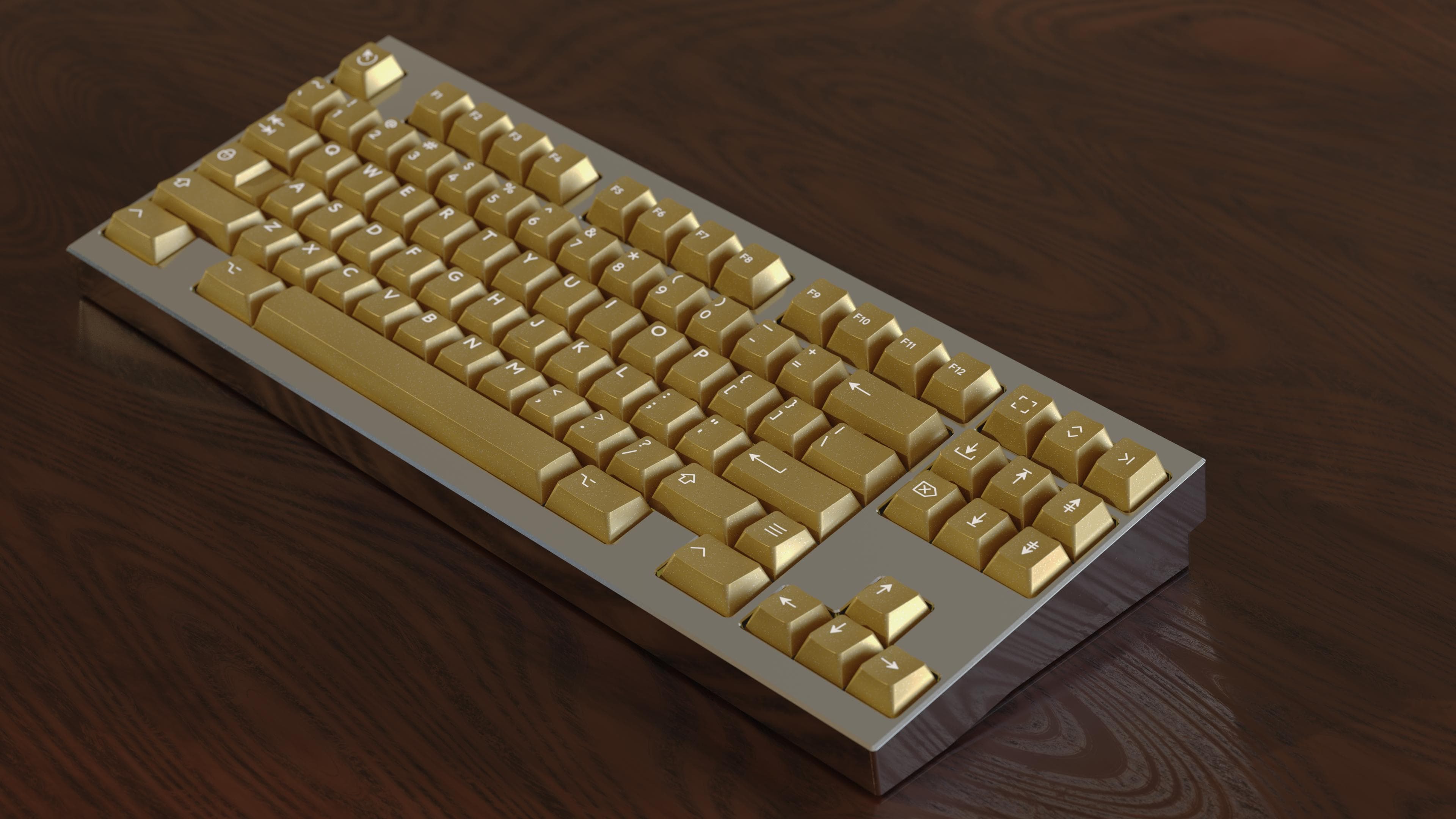 PBTFans Golden Age | Sparkly Metallic Gold 2Shot ABS image 10