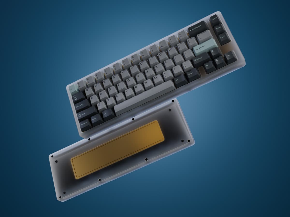 Swift65 - Poron Gasket mounted 65% Keyboard (GB LIVE) image 5