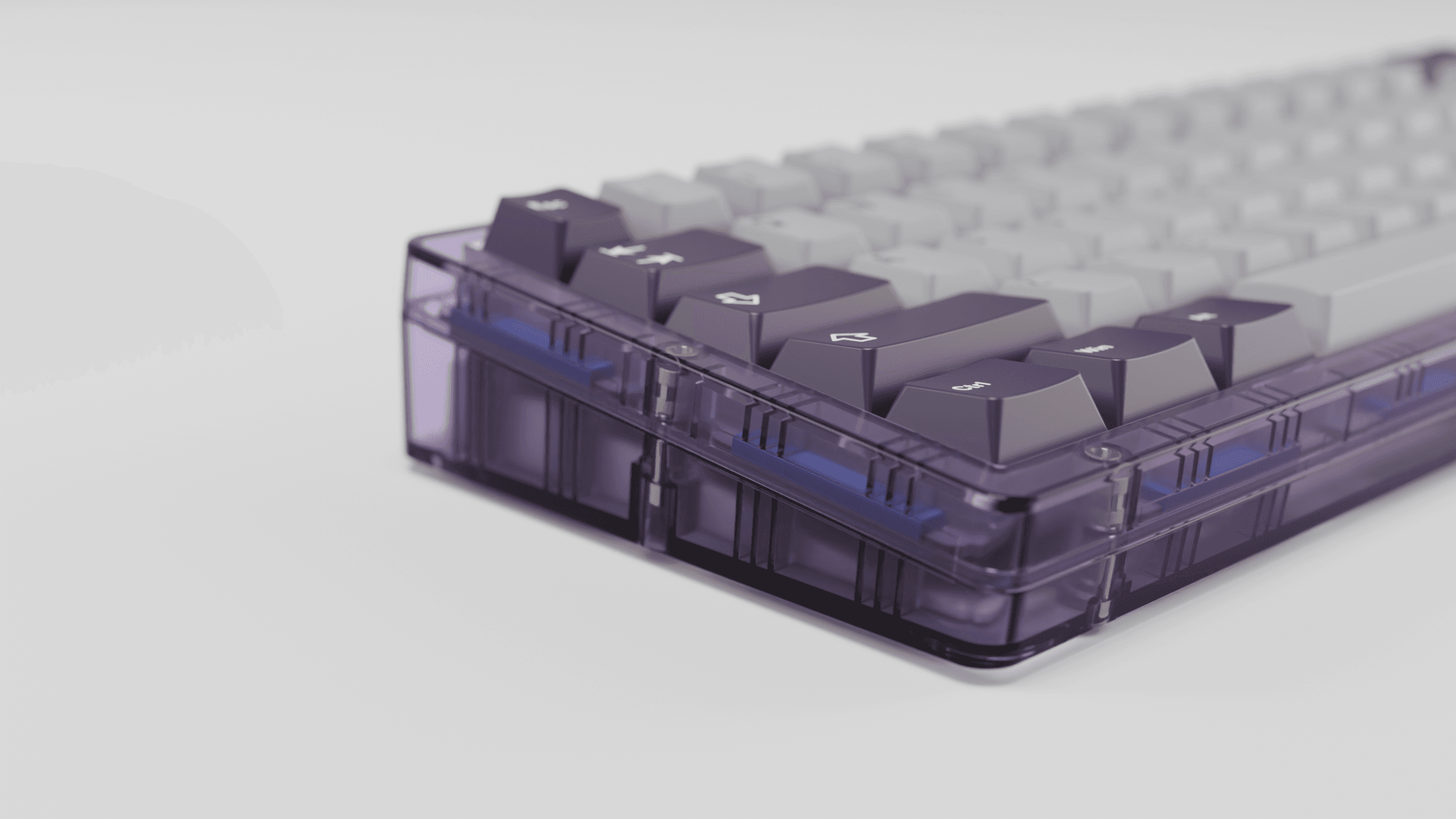 Ikki68 Aurora V2-3D Badge|Alu-PC-Stitched Plate|Tri-mode PCB|Aurora Pad image 3