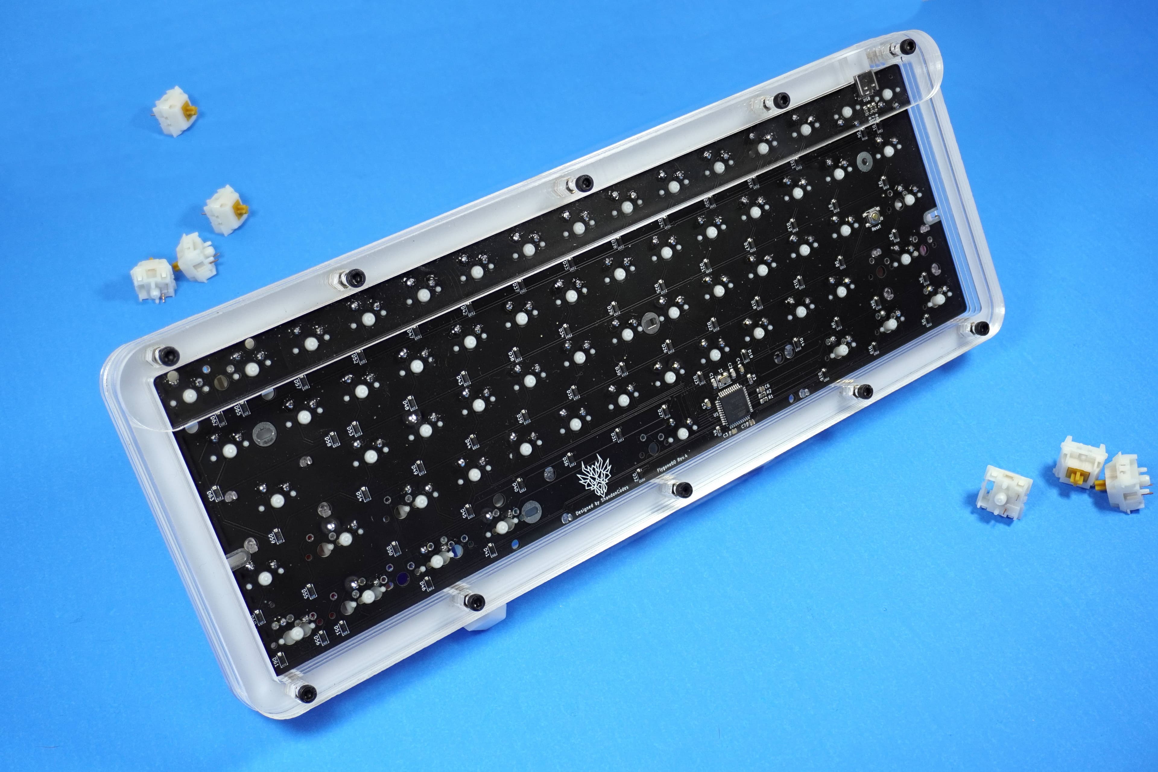 Flygone60 | A "universal" 60% Keyboard and Case | US Vendor Added!!! image 4