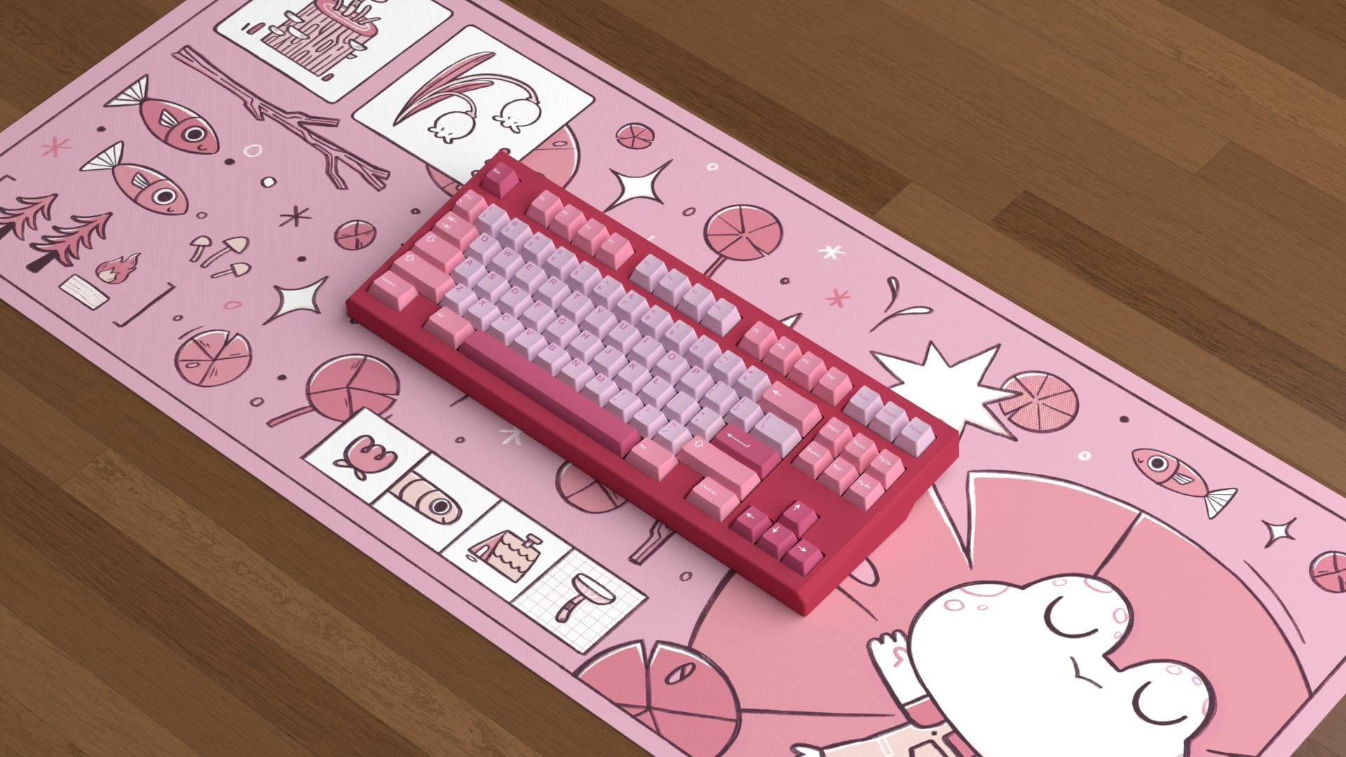 Swamp Frog Desk Mat [Added colorways(now 5!) and vendors list!] image 10