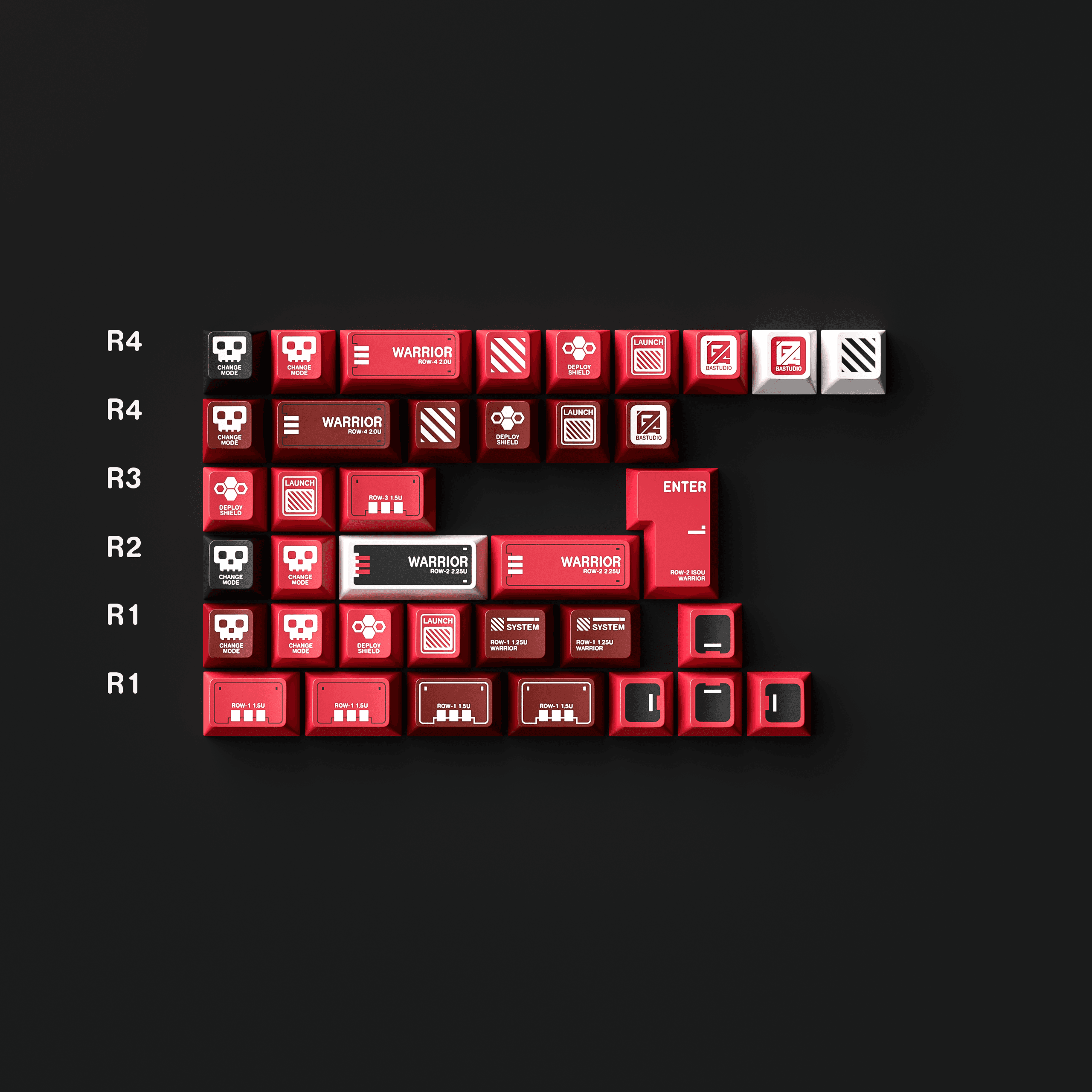 Warrior Mk II Keycaps image 6