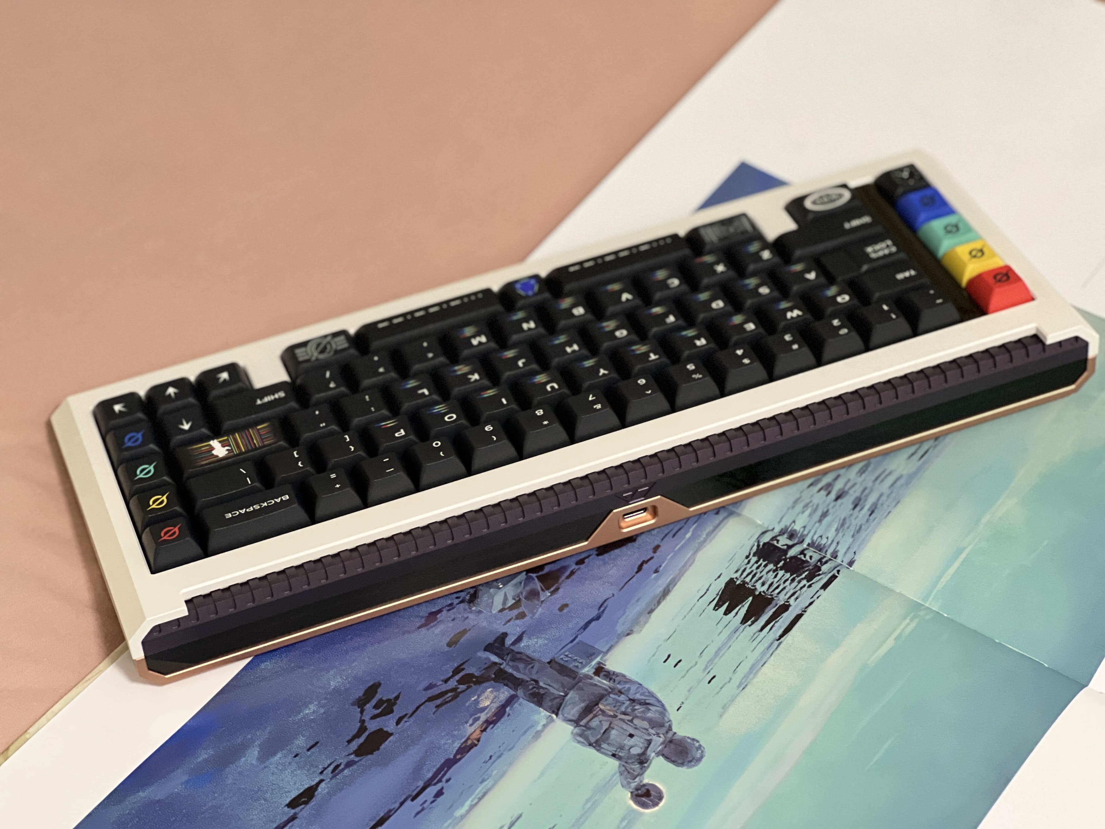 AeroBoard70 & Wrist Rest with new colors of Powder coat image 166