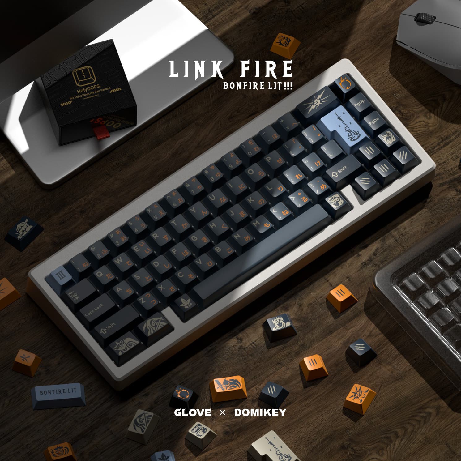 DOMIKEY X GLOVE LINK FIER KEYCAPS image 24