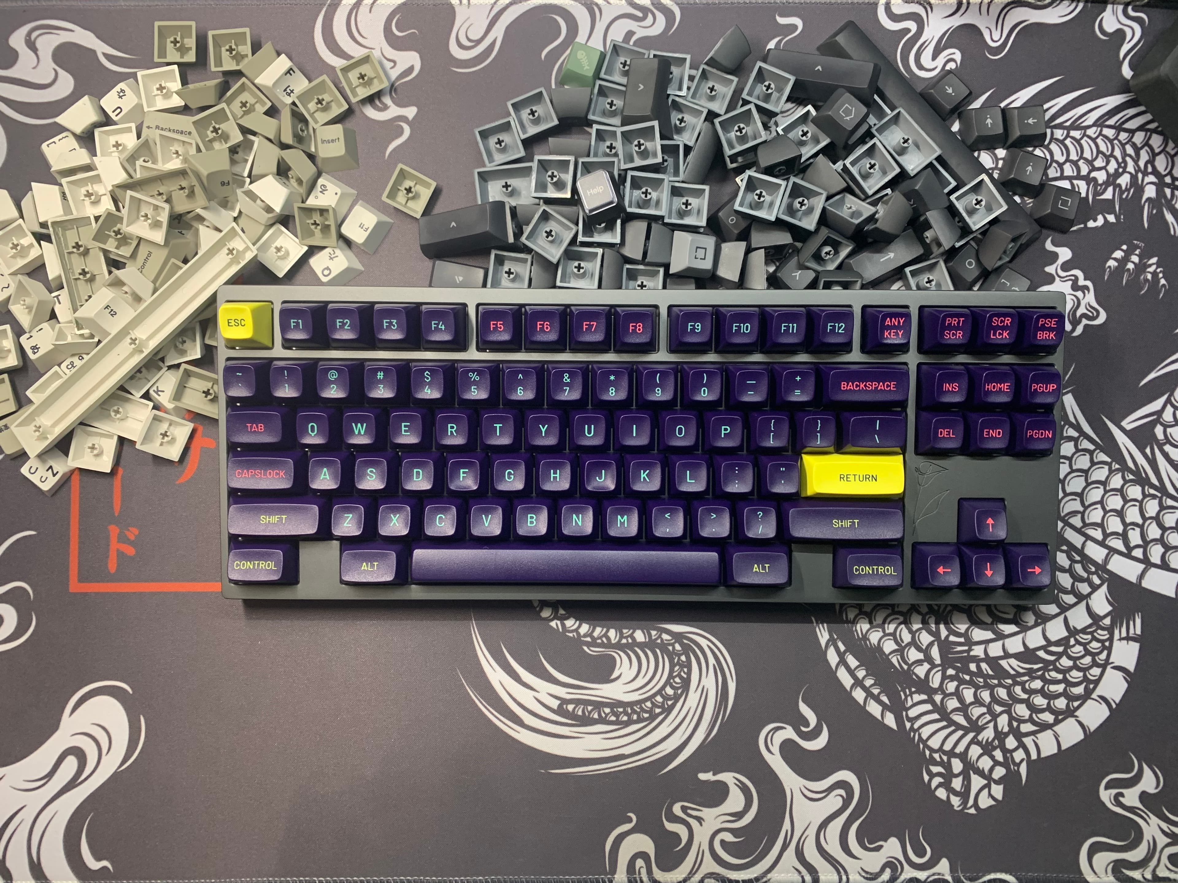 Calla - Seamless Side Profile F13 TKL w/ reduced switch spacing | GB Soon! image 19