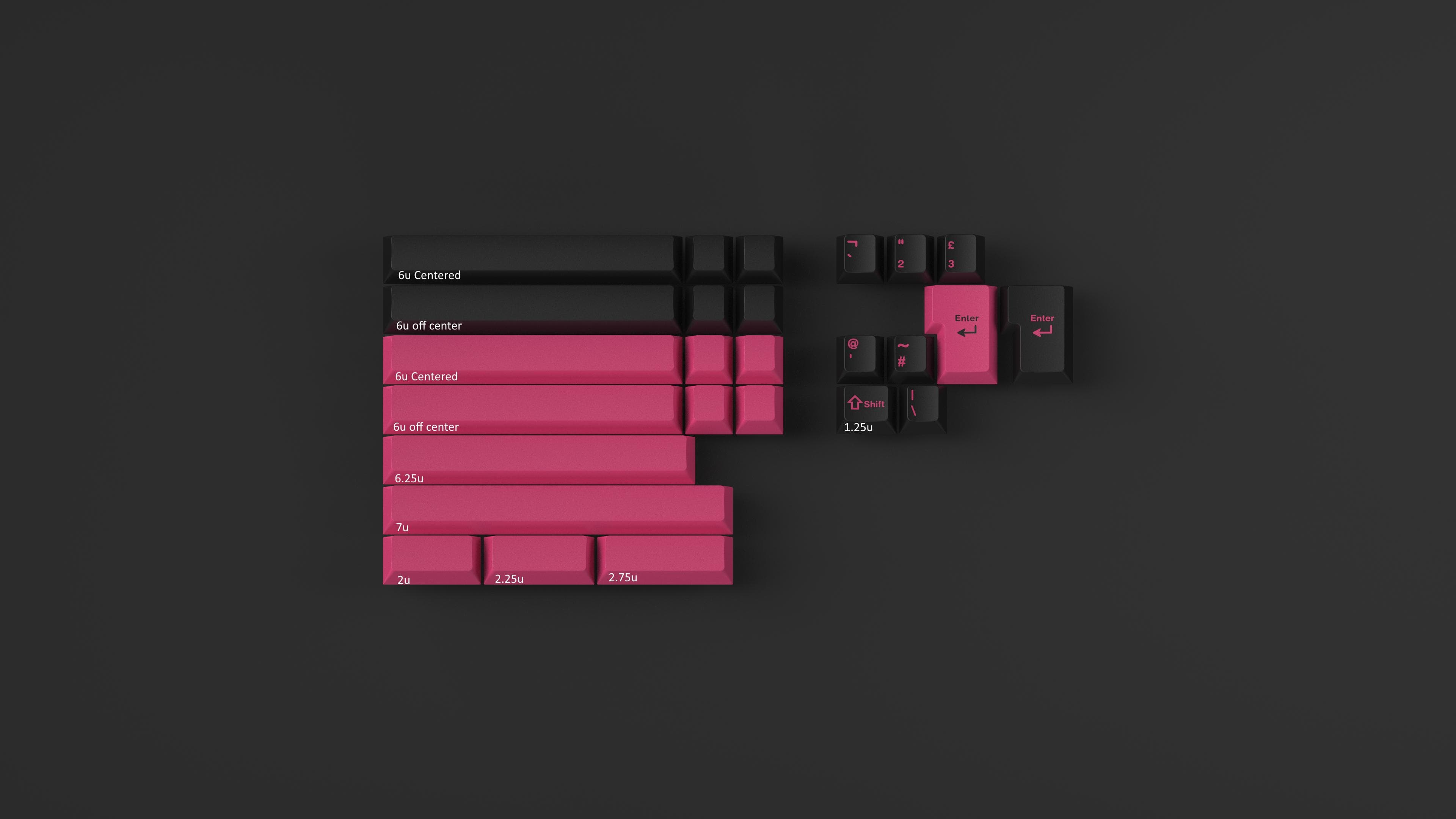 GMK Pink on Black image 13