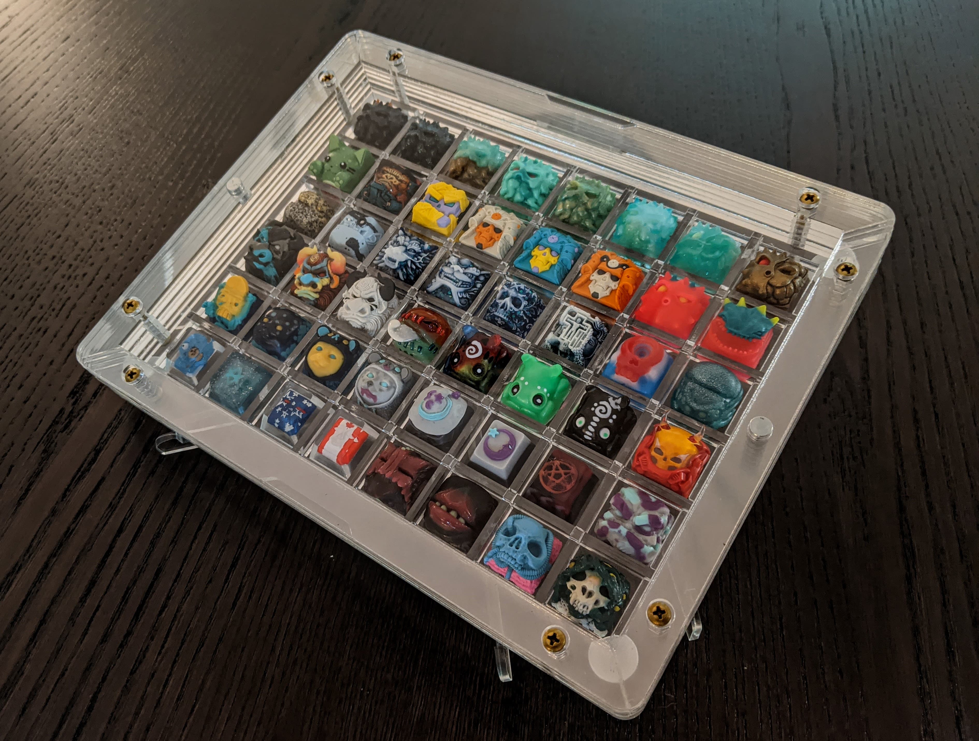 Fraktal Chest - A 6x8 Semi-Modular Acrylic Artisan Storage Box! image 6