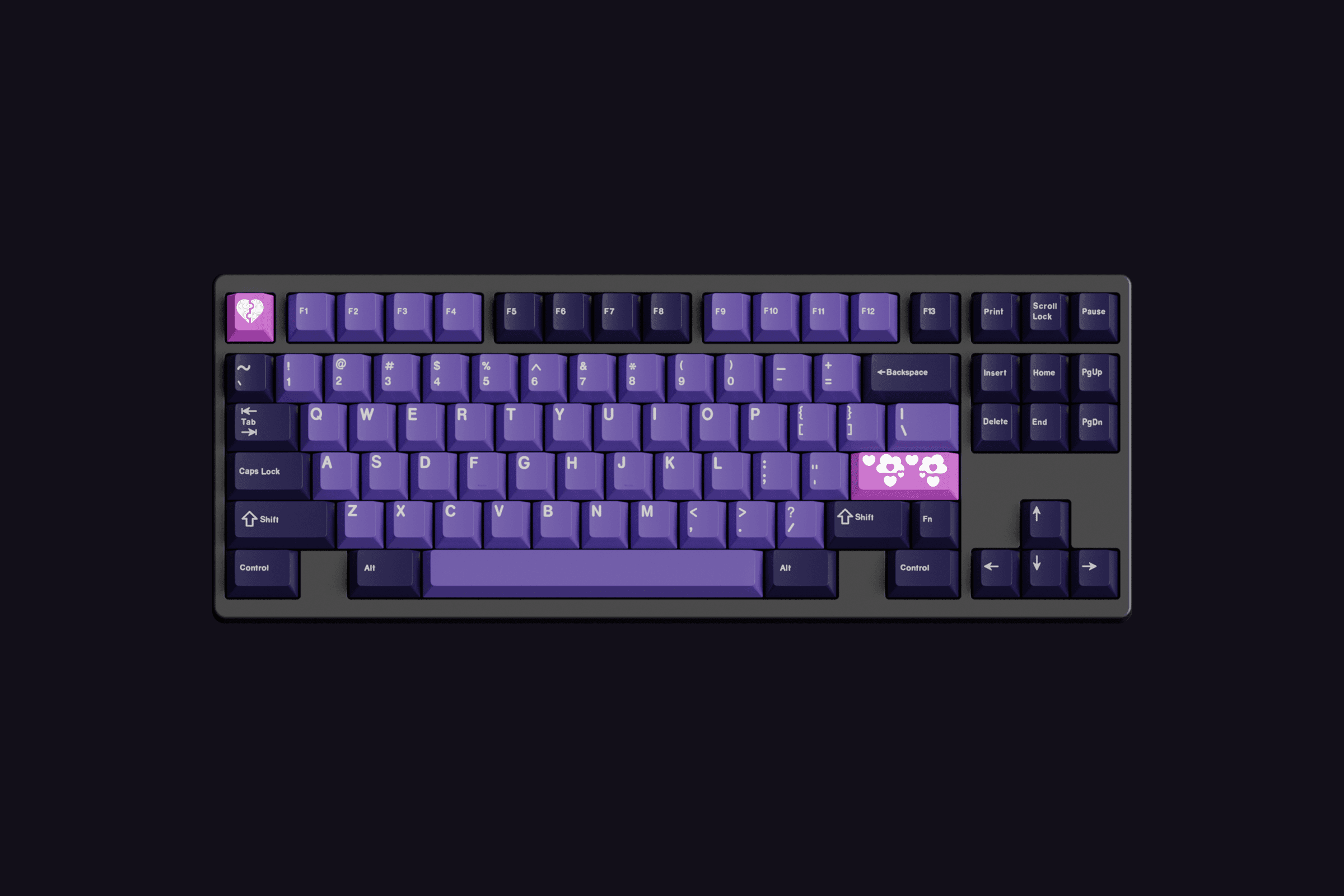 GMK Lilac Girl image 2