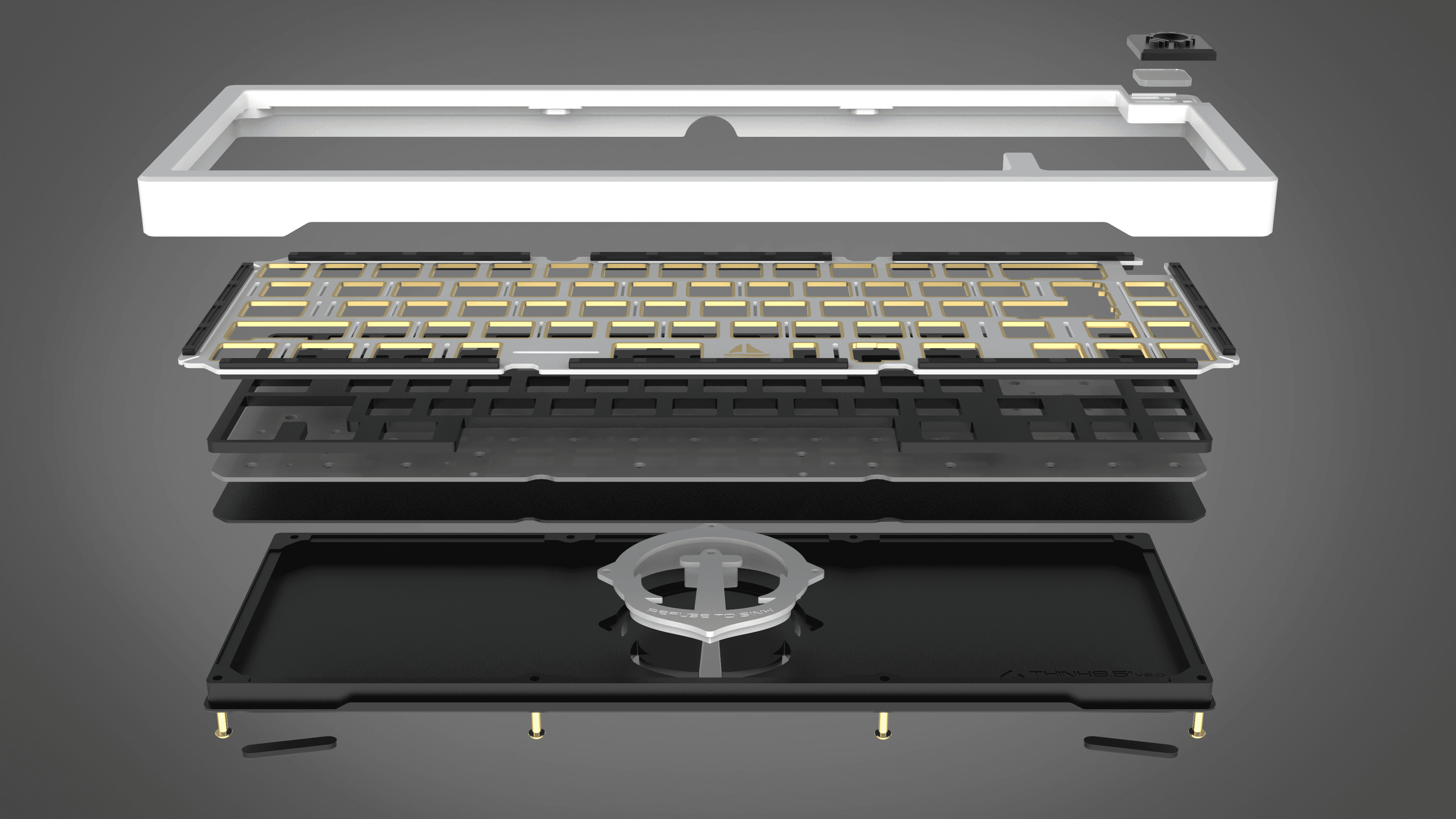 Think6.5 v2 - Gasket 65% Keyboard // GB July 19 | Live stream | giveaway image 2