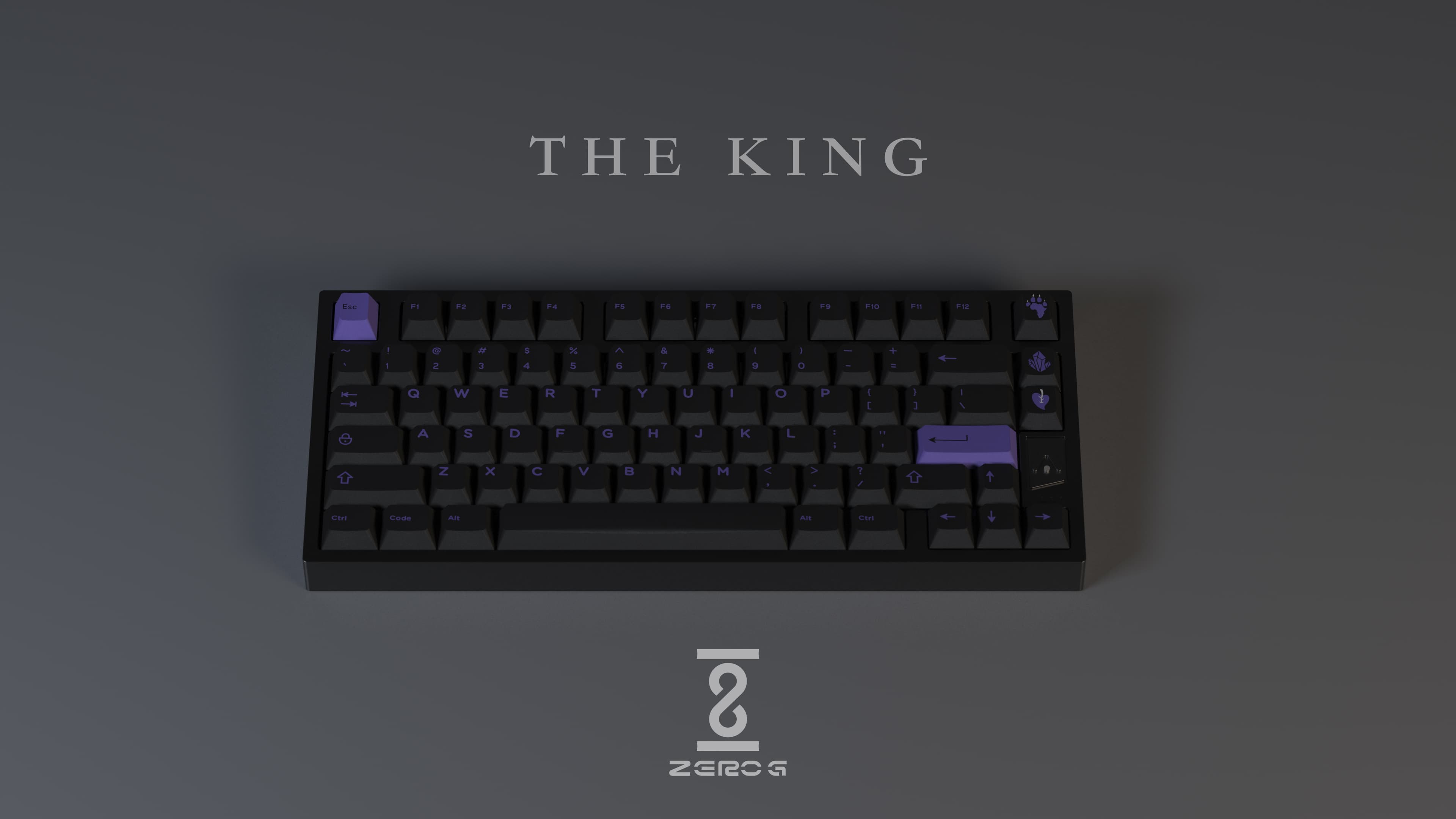【IC】Zero-G Studio X DMK ABS theme keycap "The King" image 12