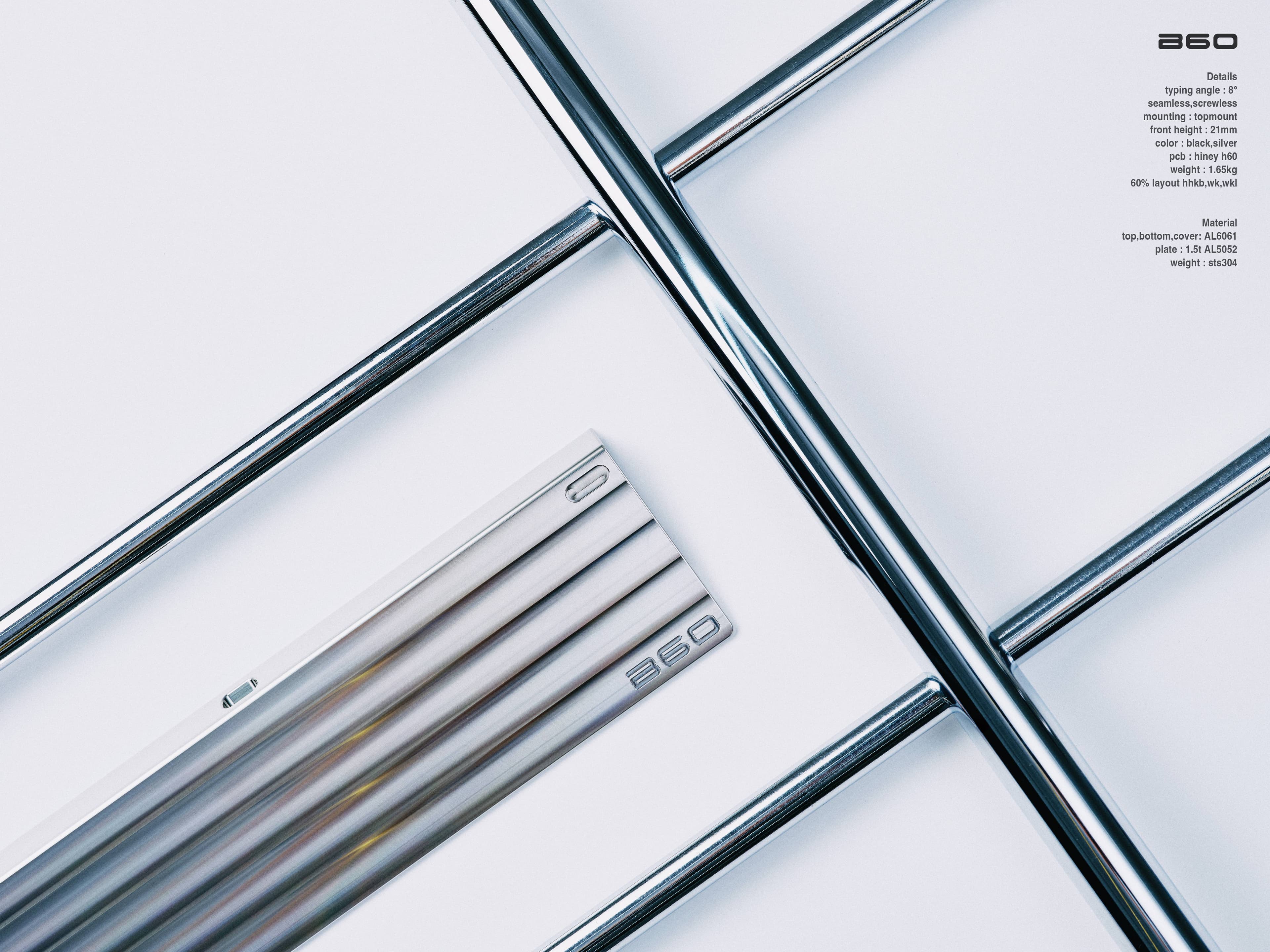 B60 - 60% Keyboard Kit by KMG image 6