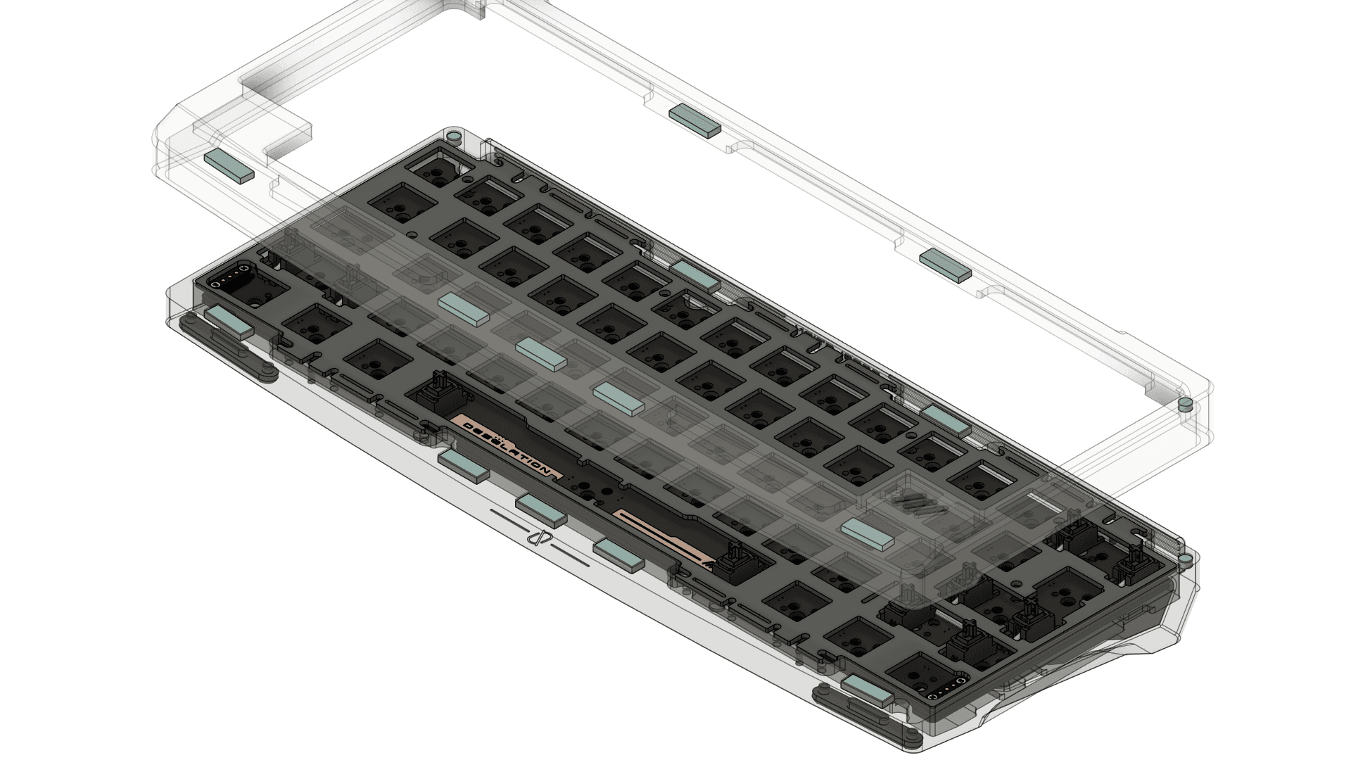 DESØLATION • Polymount 60% keyboard image 15