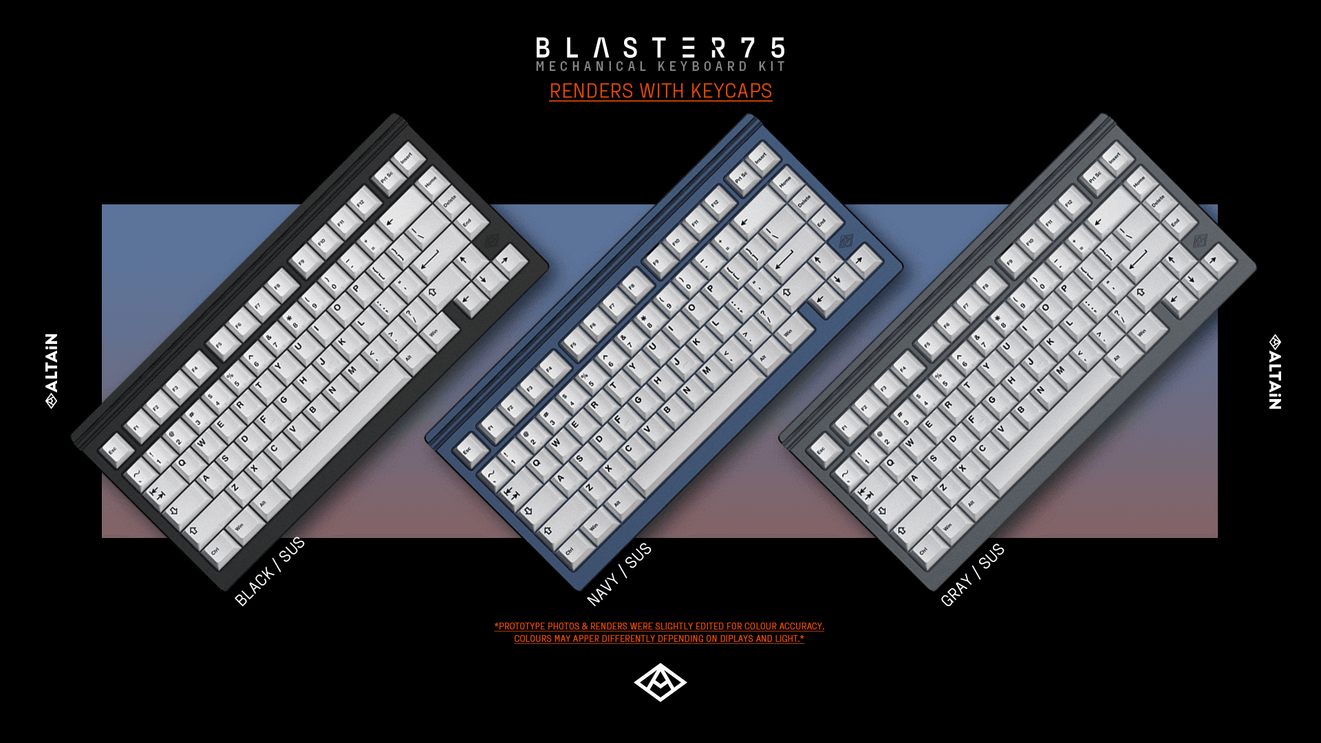 BLASTER75 by ALTAiN - 75% Top-Mount, Pen Holder Board Oct. 2022 Update) image 17