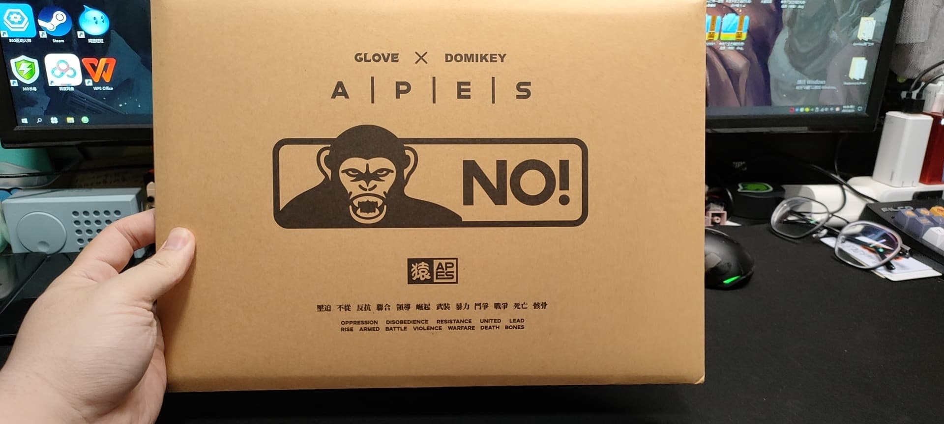 Domikey X GLOVE APES THEME PRODUCTS Keycaps & keyboard & Switchs & Pazzle image 47