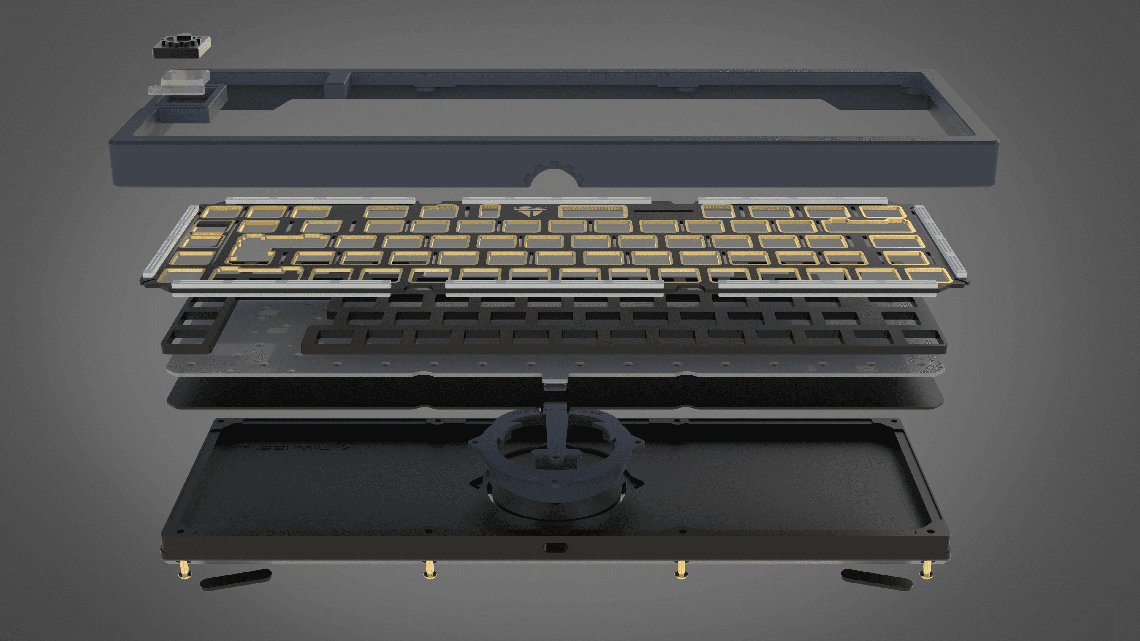 Think6.5 v2 - Gasket 65% Keyboard // GB July 19 | Live stream | giveaway