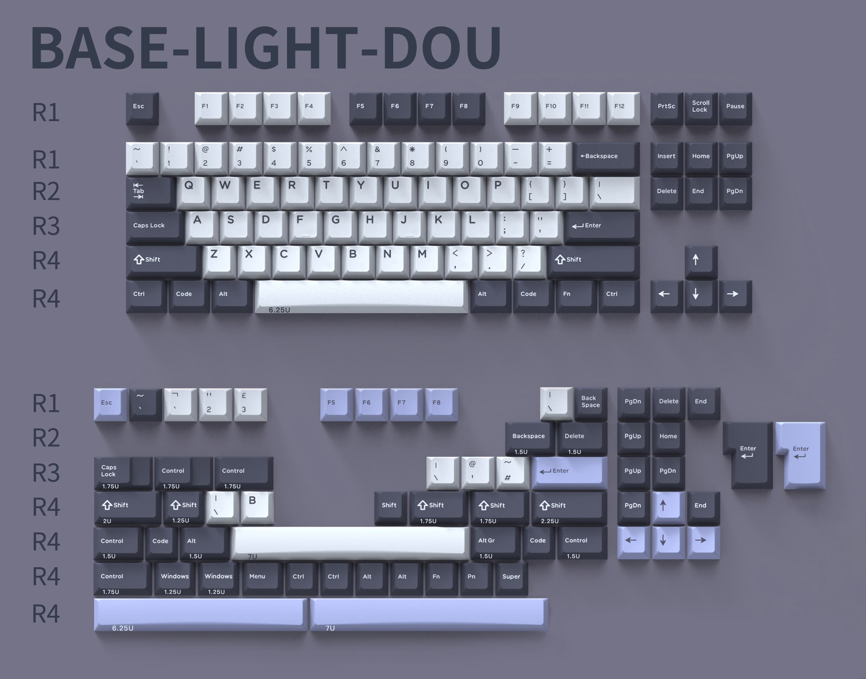Domikey X Zero-G Studio - [ Midnight ] Keycaps image 4