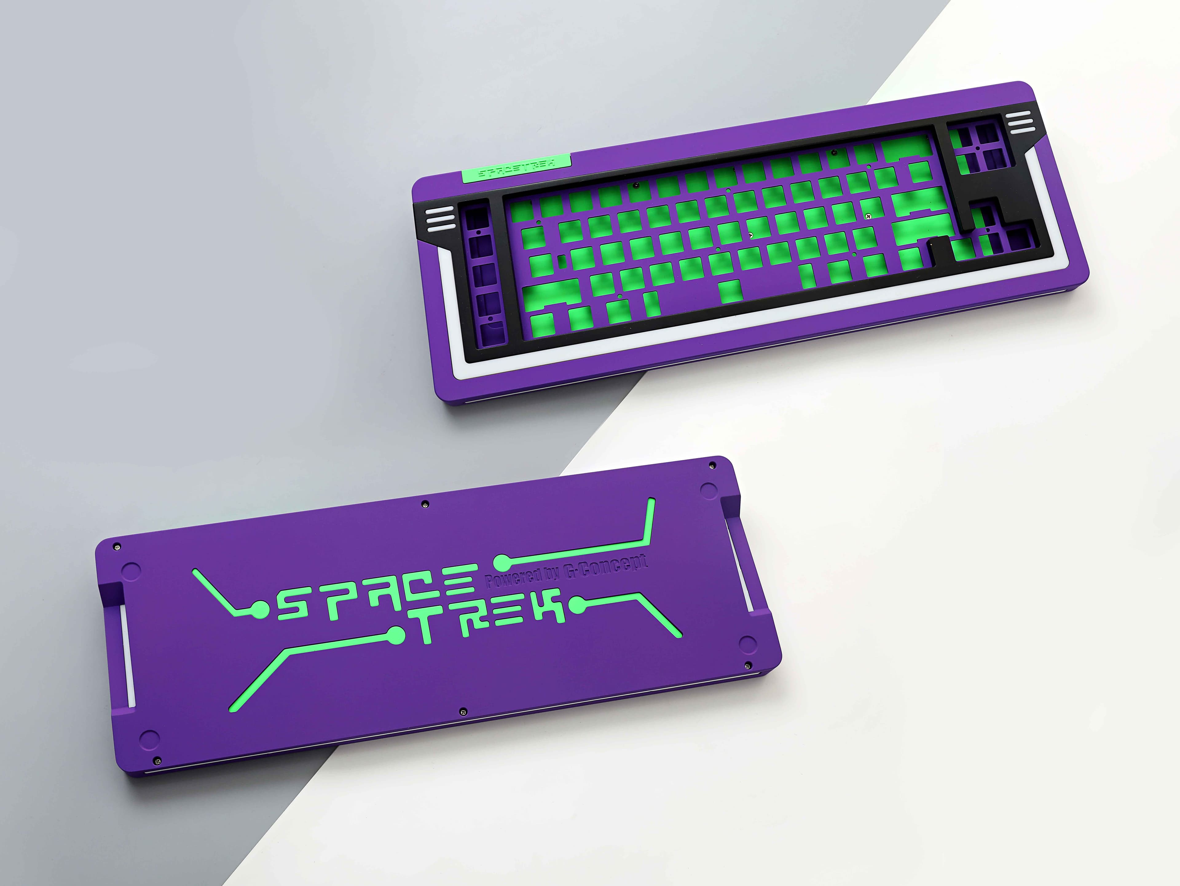 Space Trek- QMK, wired, hotswap -GB left one day image 7