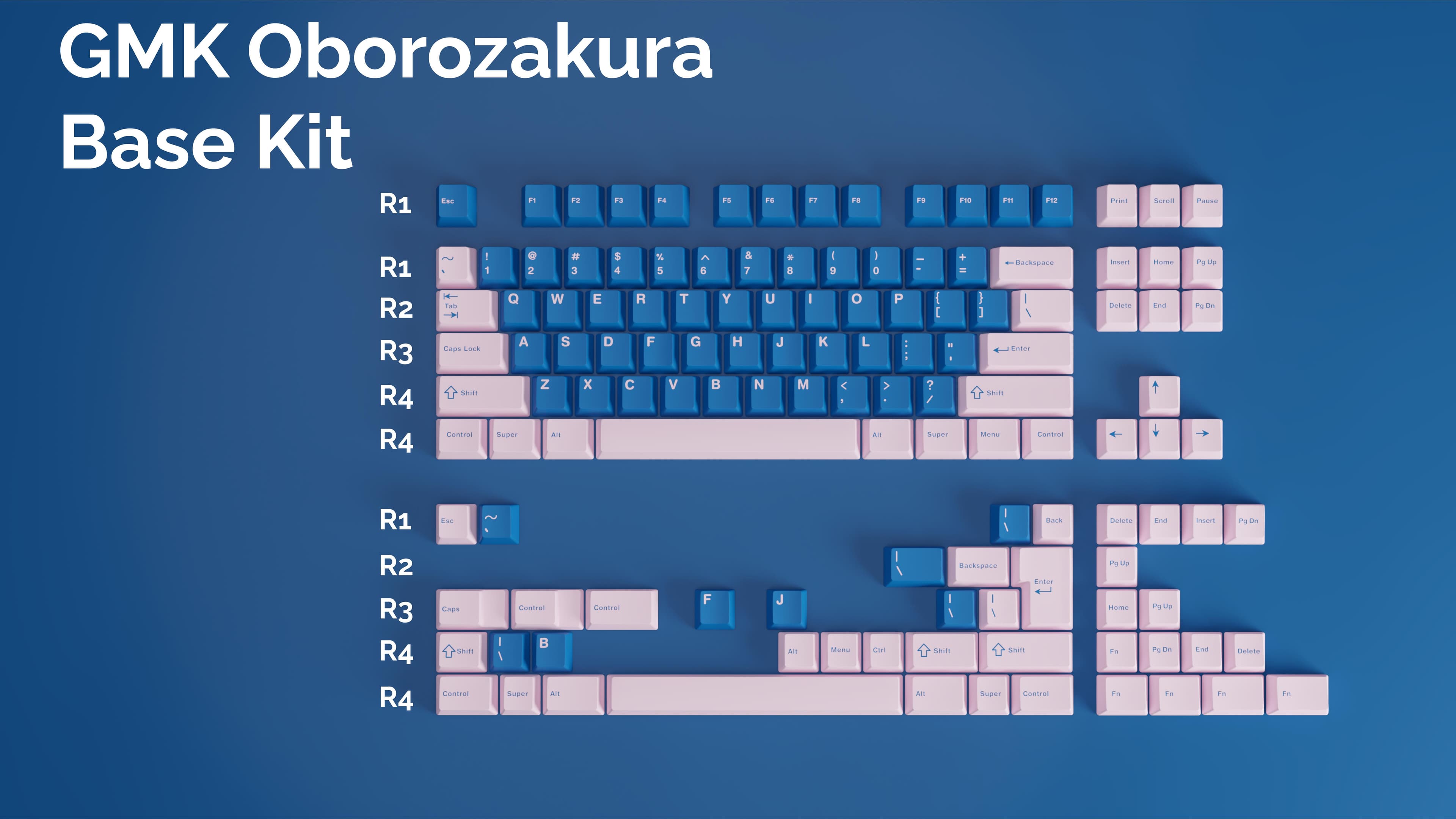 GMK Oborozakura Keycaps [22/4/2021 : Update on Renders and Kits] image 16