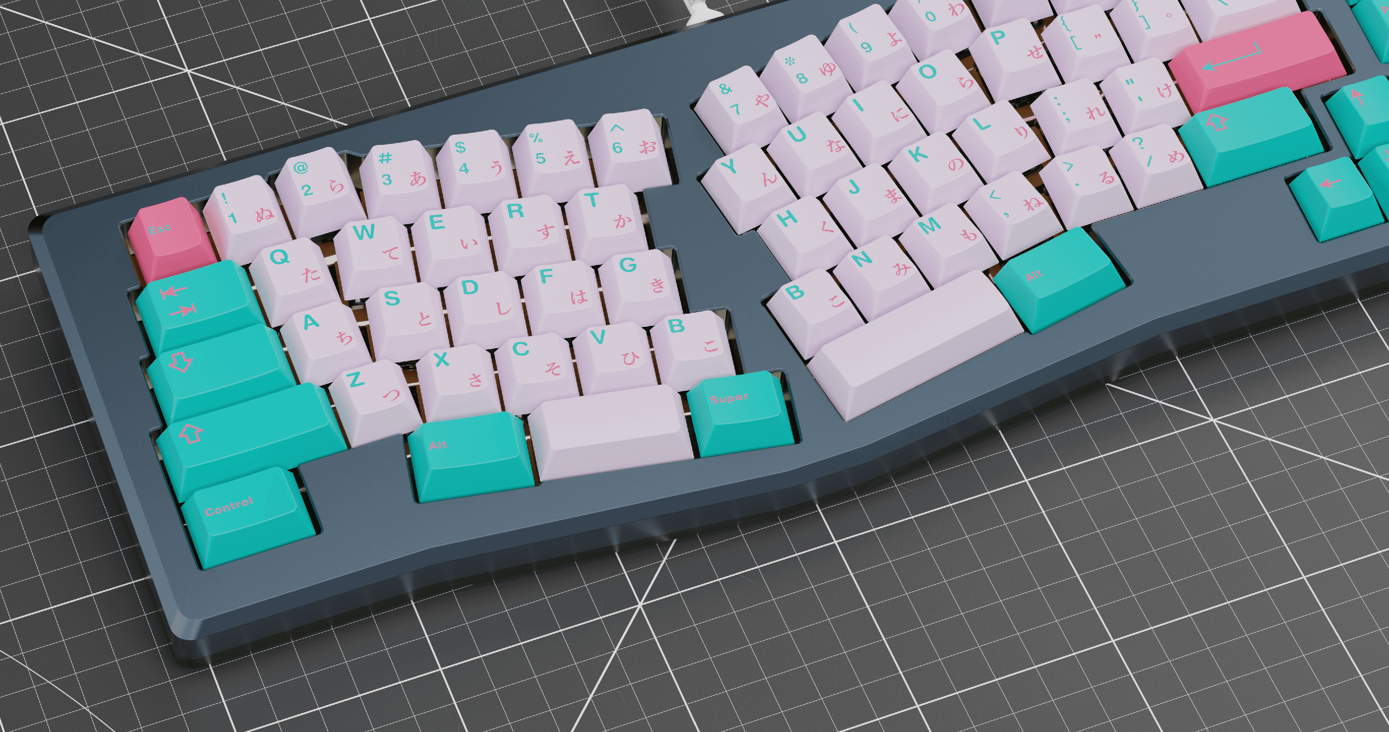 Keyreactive Autumn and Spring | Cherry dye sub pbt set | Edit 1