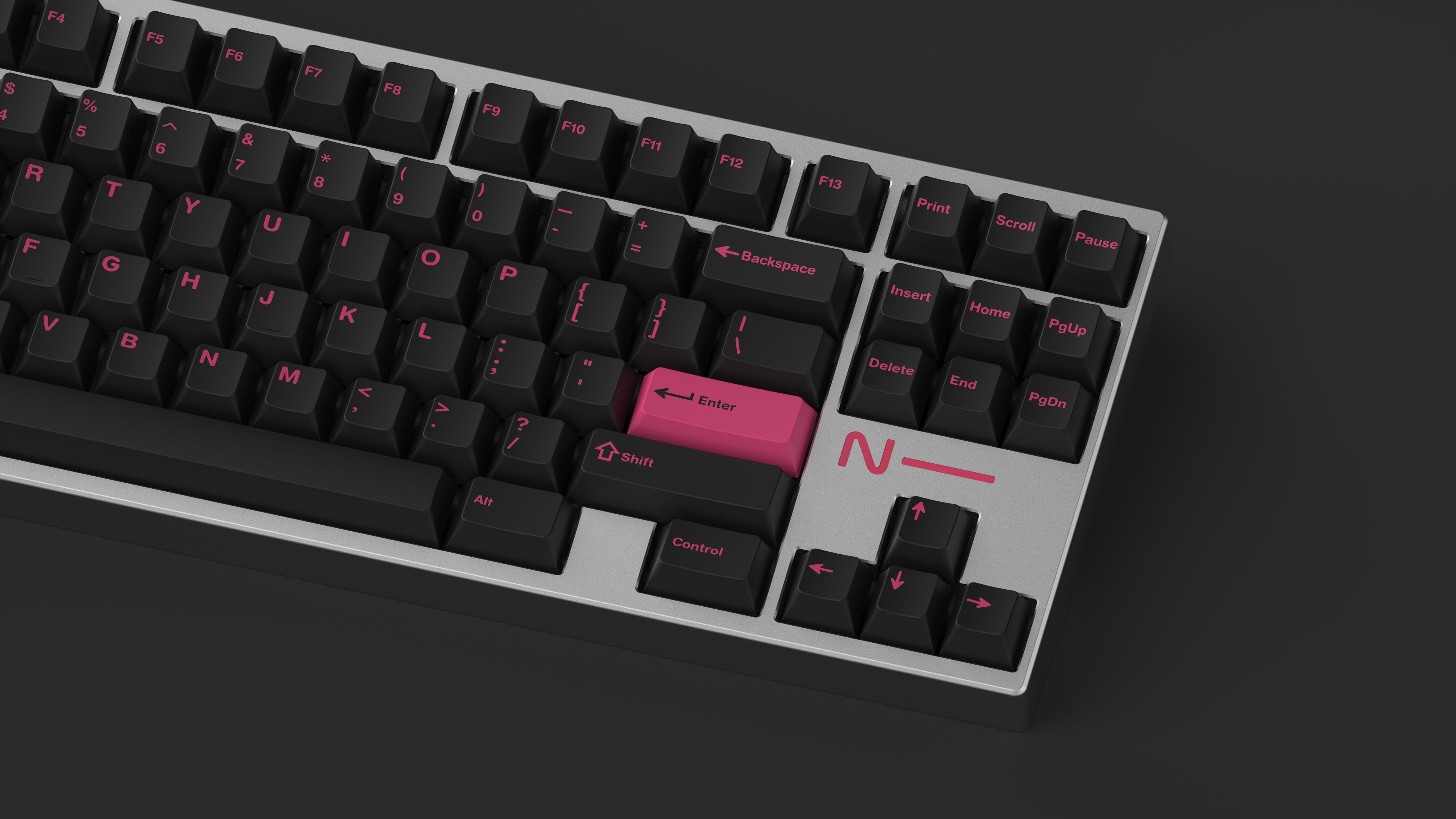 GMK Pink on Black image 2