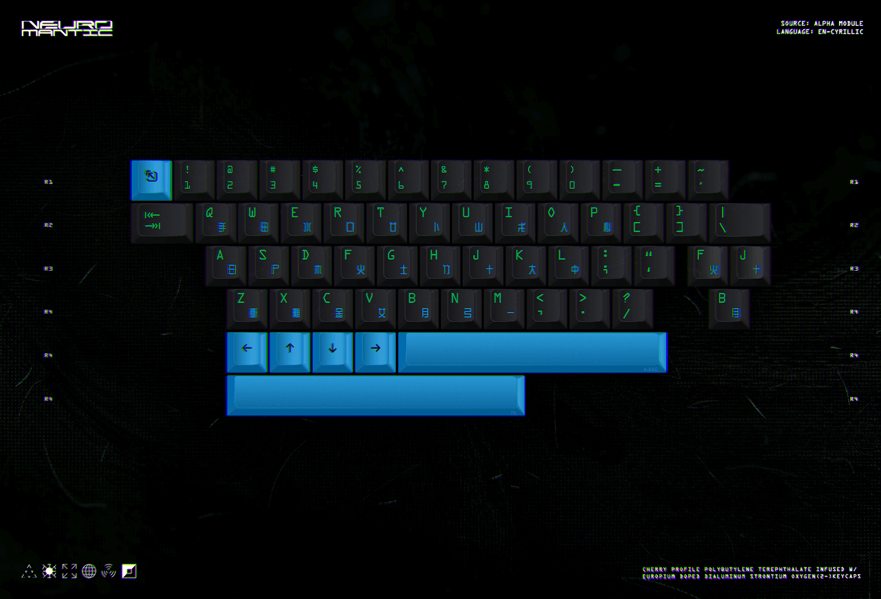 PBT Neuromantic (Glow in the Dark Cherry Keycaps) - Updated image 19