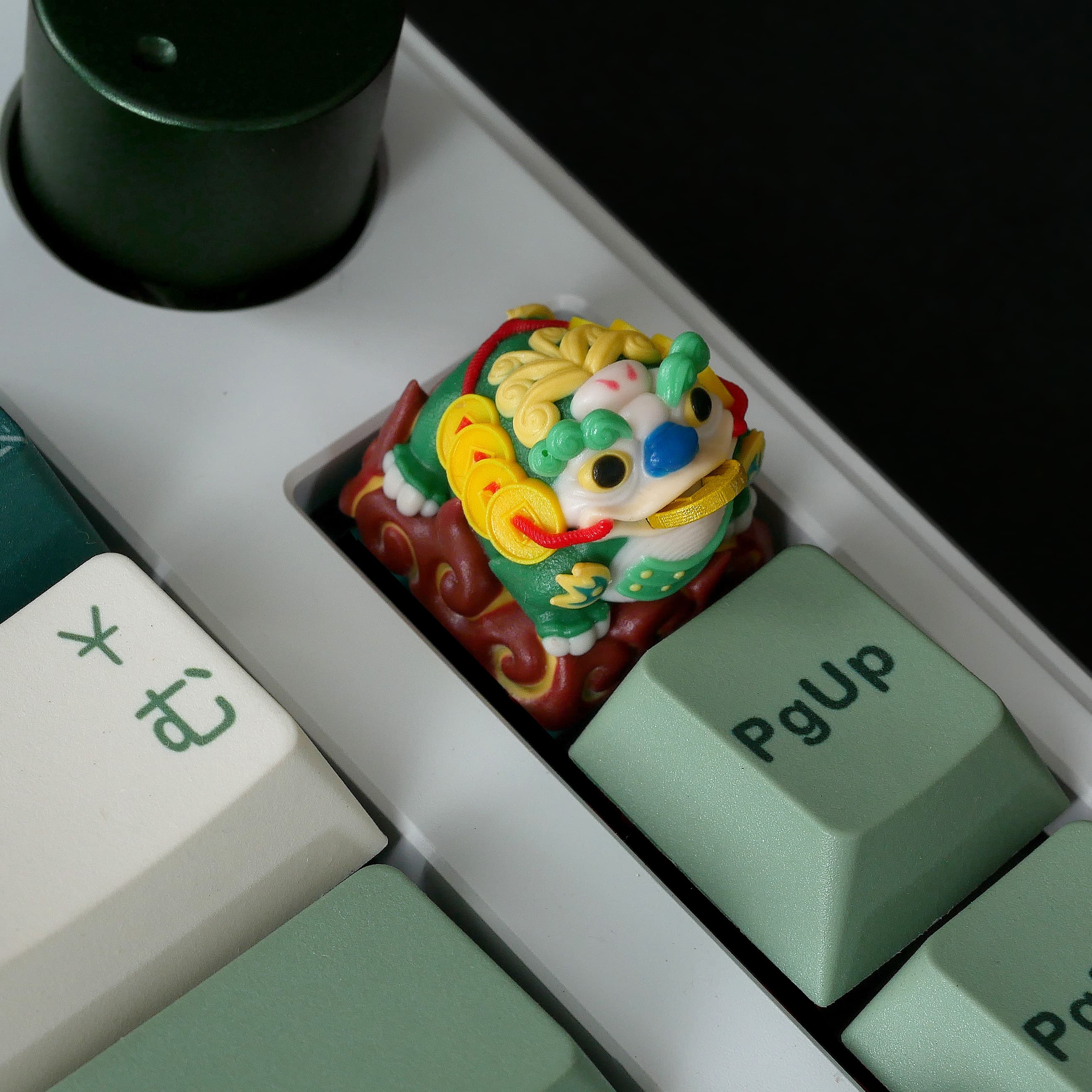 ICONLABS x ICONKEYCAPS Artisan Keycap | The Holy Toad that brings fortune image 13