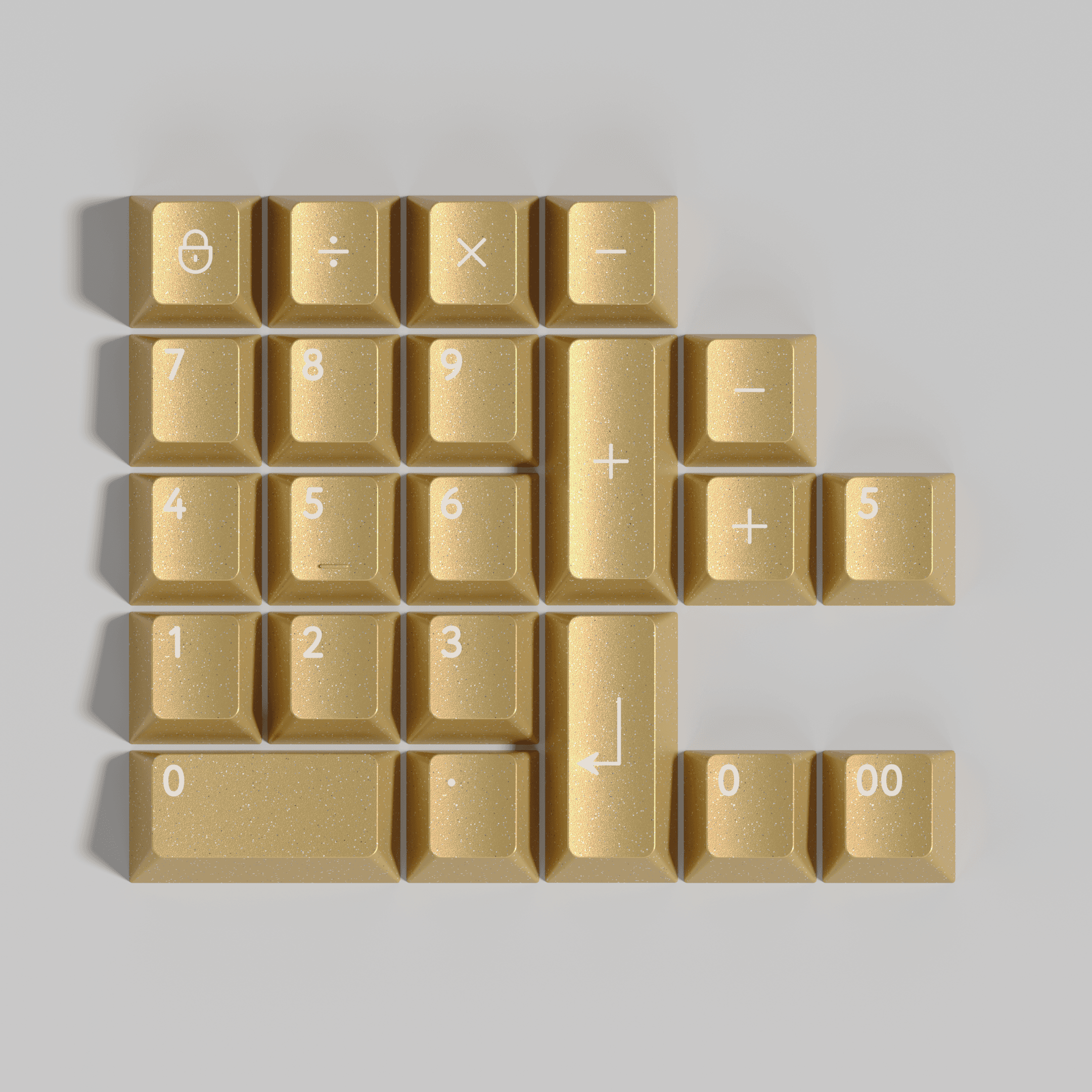 PBTFans Golden Age | Sparkly Metallic Gold 2Shot ABS image 4