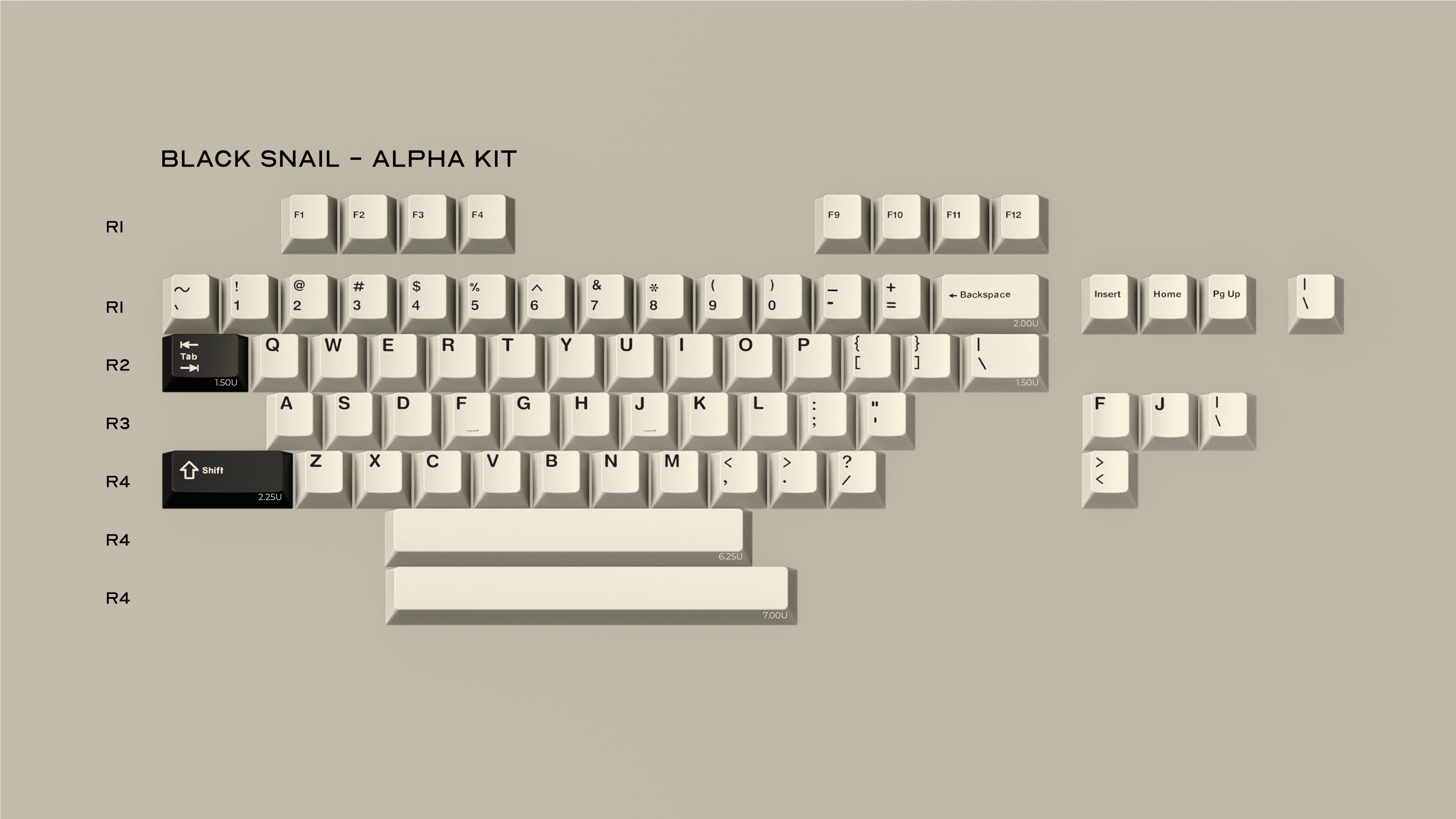 GMK Black Snail, GMK CR / GMK L9 image 4